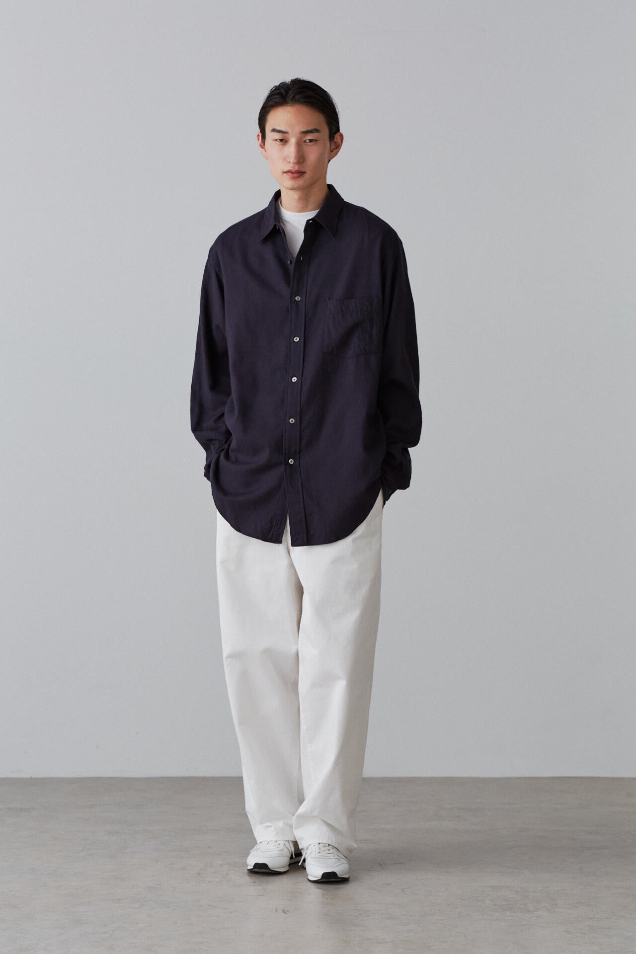 Ｙ / ORGANIC COTTON / TENCEL BRUSHED TWILL SH