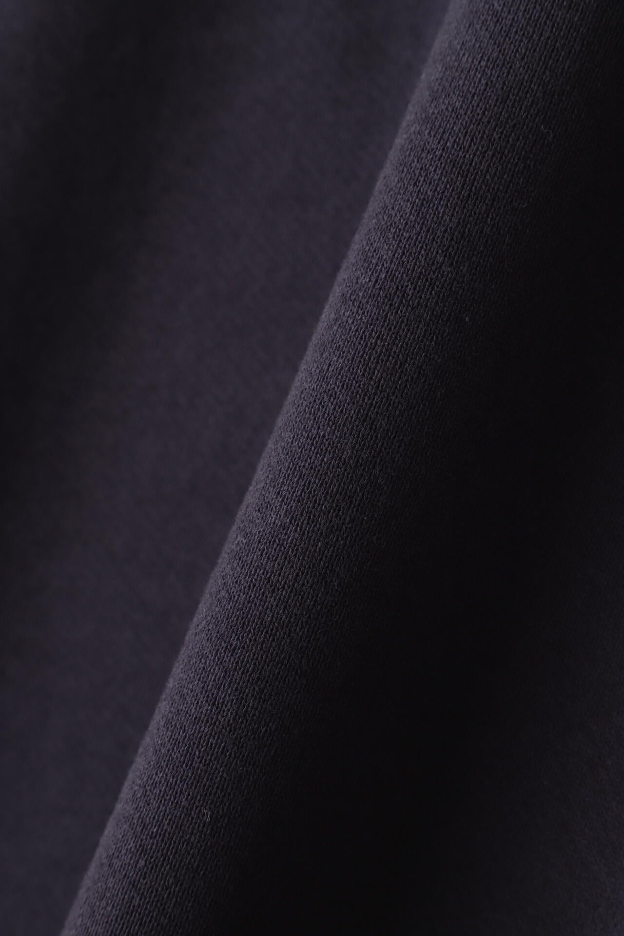 Ｙ / ORGANIC COTTON BLEND HEAVY WEIGHT FLEECE HALF ZIP