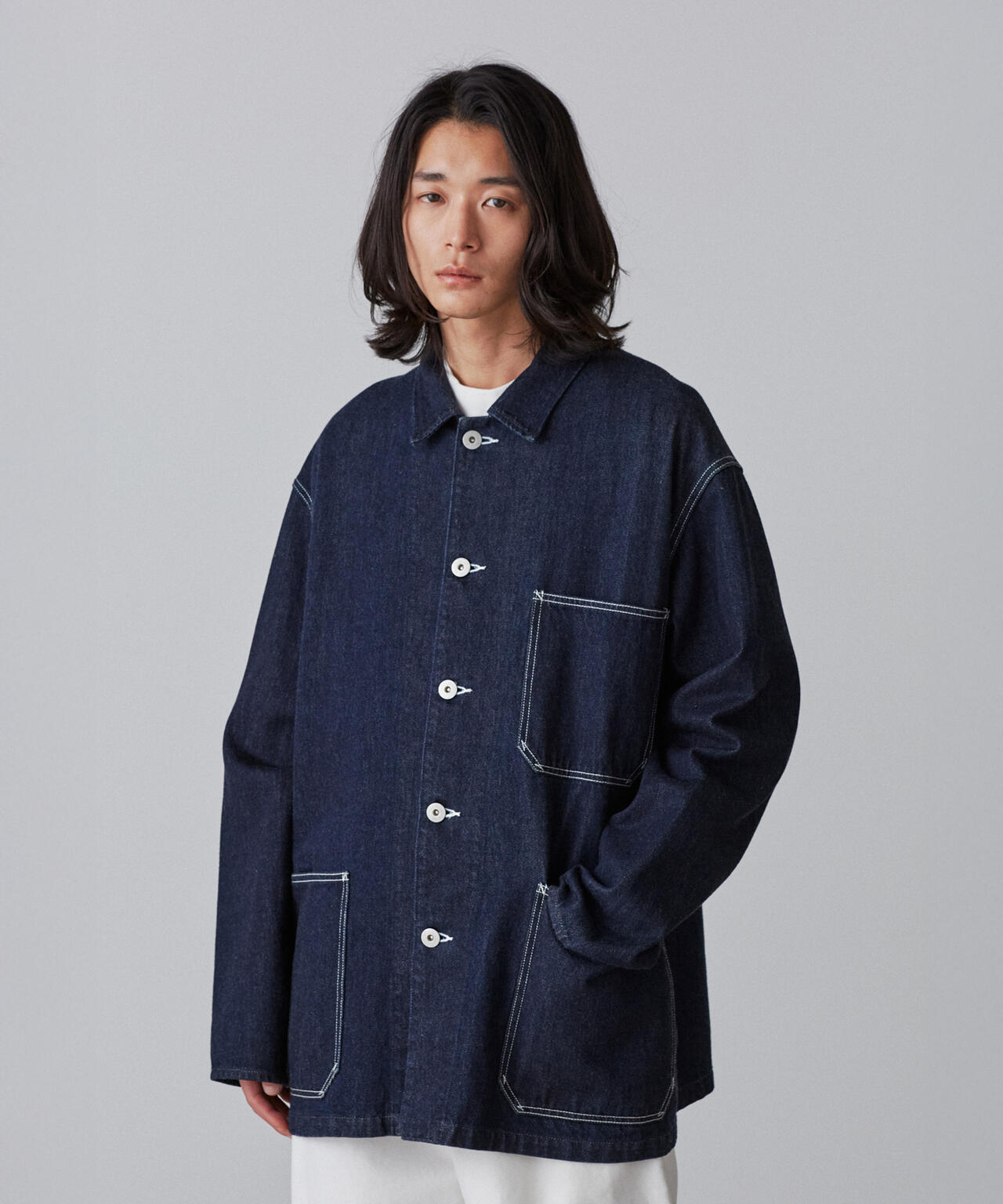 Ｙ / 12.5oz ORGANIC COTTON DENIM BLOUSON
