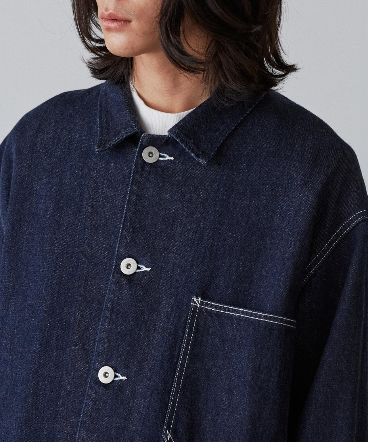 Ｙ / 12.5oz ORGANIC COTTON DENIM BLOUSON