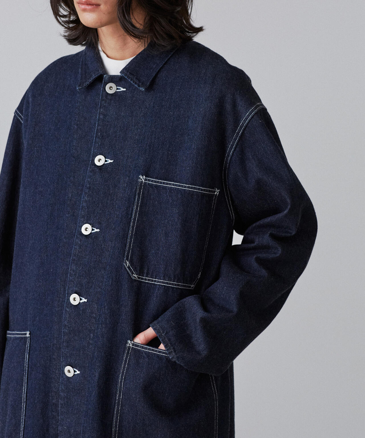 Ｙ / 12.5oz ORGANIC COTTON DENIM BLOUSON
