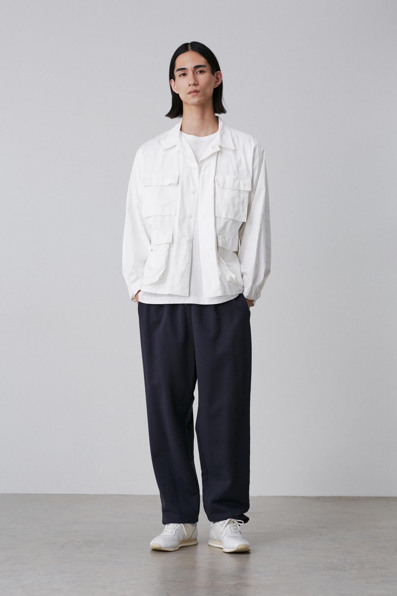 Ｙ / ORGANIC COTTON HIGH DENSITY SATIN BLOUSON