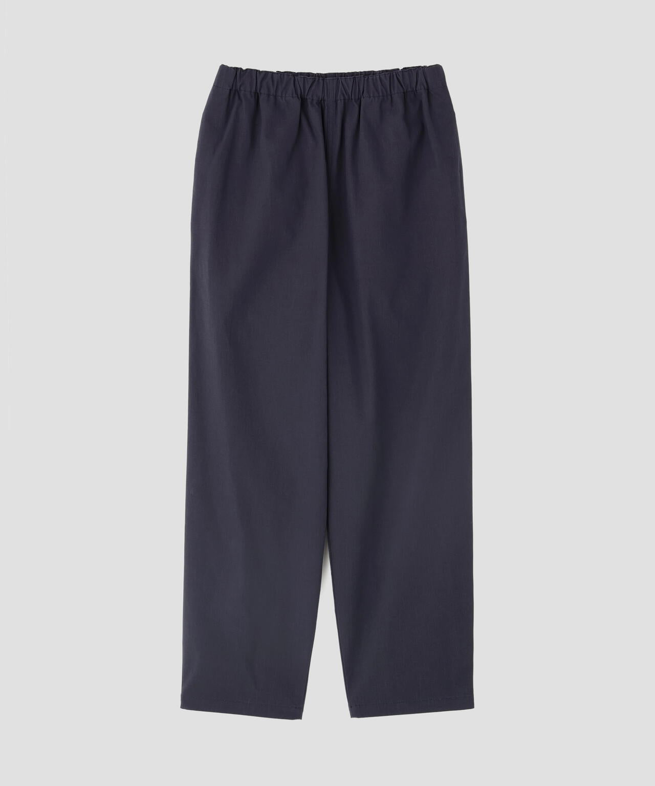 Ｙ / ORGANIC COTTON / RECYCLE POLYESTER TWILL TAPERED EASY TROUSERS
