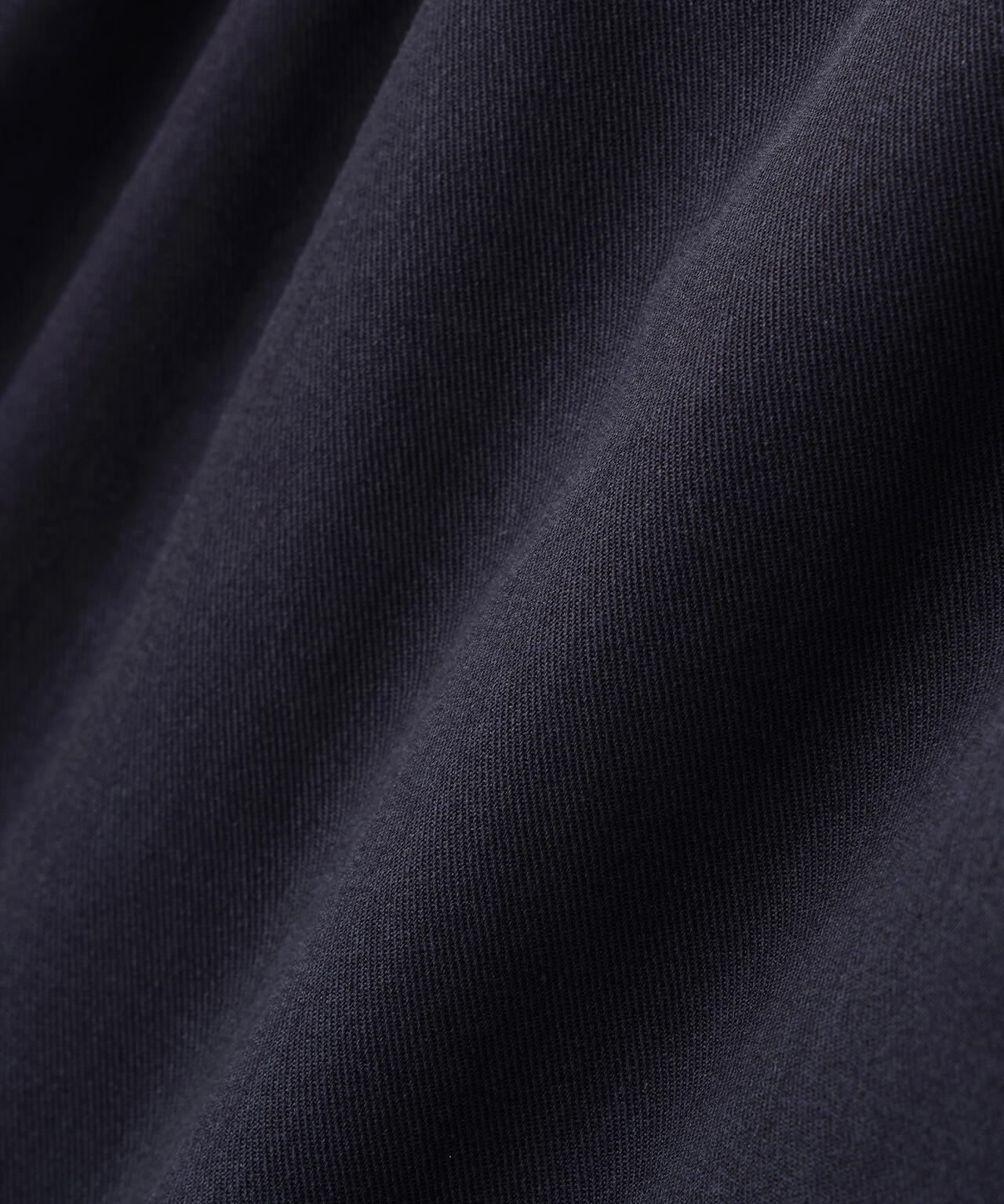 Ｙ / ORGANIC COTTON / RECYCLE POLYESTER TWILL TAPERED EASY TROUSERS