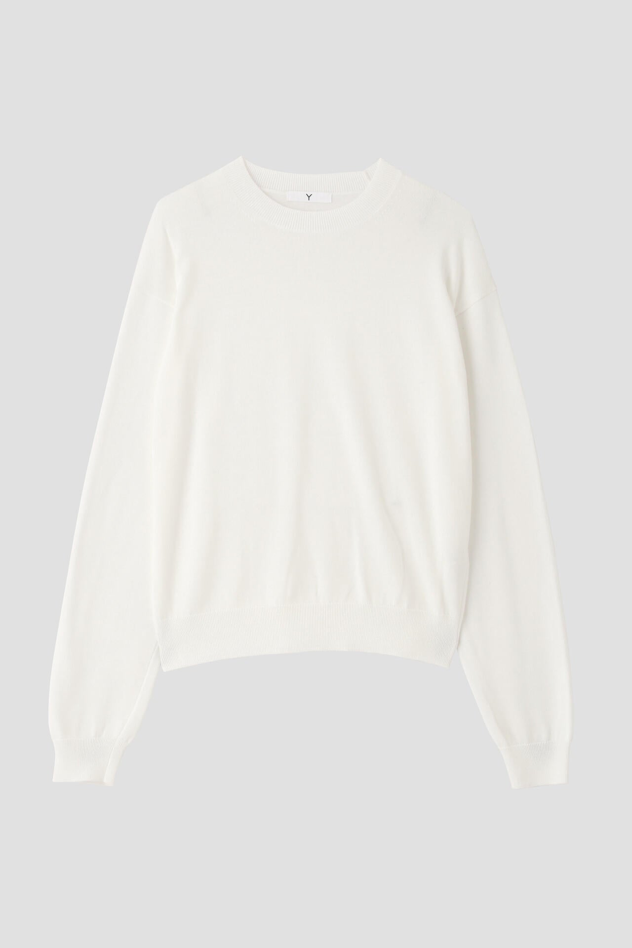 Ｙ / ORGANIC COTTON KNIT PULL OVER