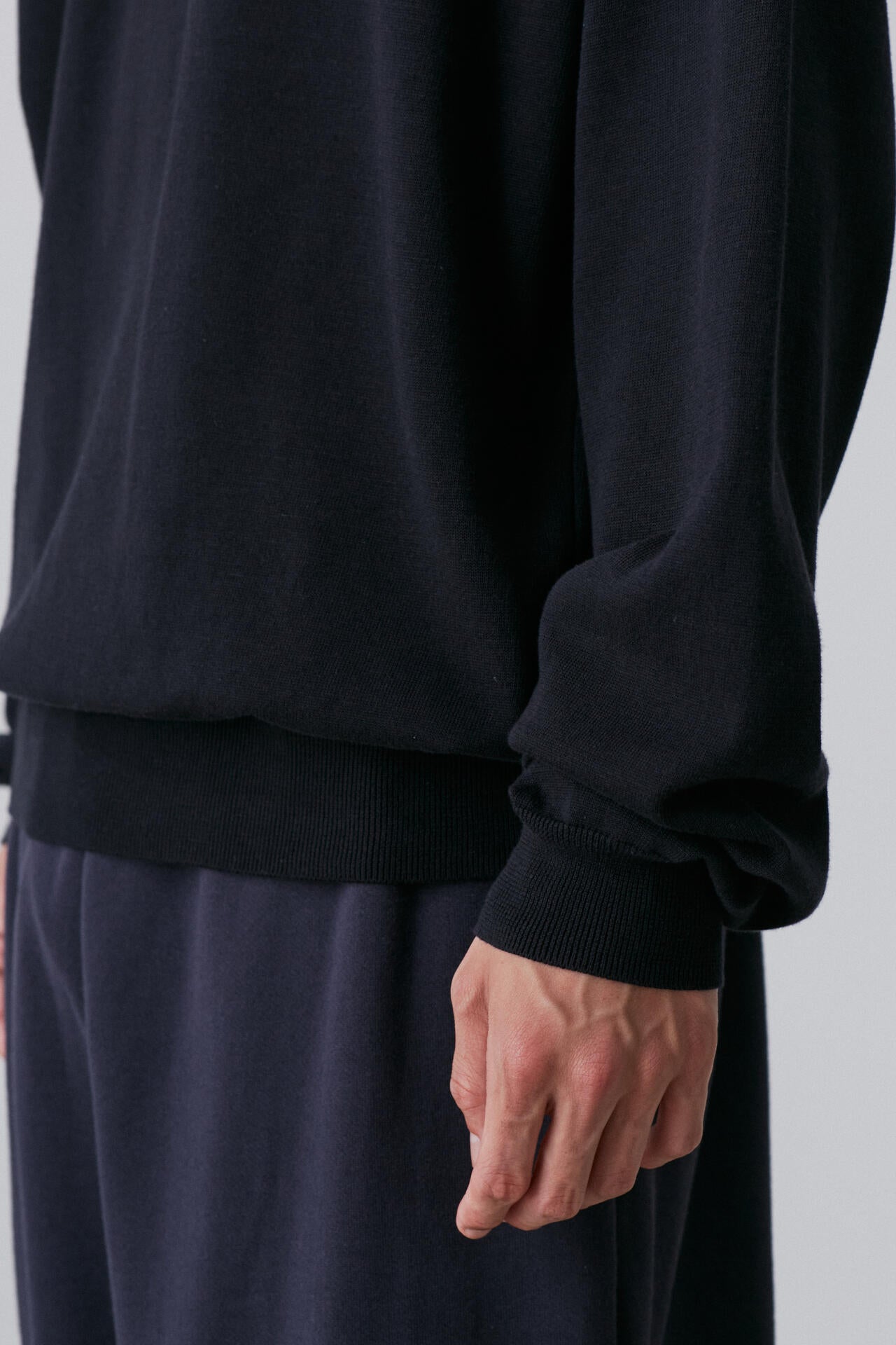 Ｙ / ORGANIC COTTON KNIT PULL OVER