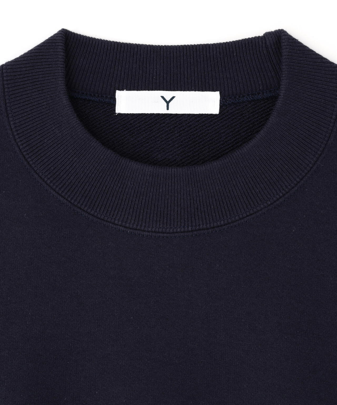 Ｙ / ORGANIC COTTON BLEND HEAVY WEIGHT FLEECE CREW NECK