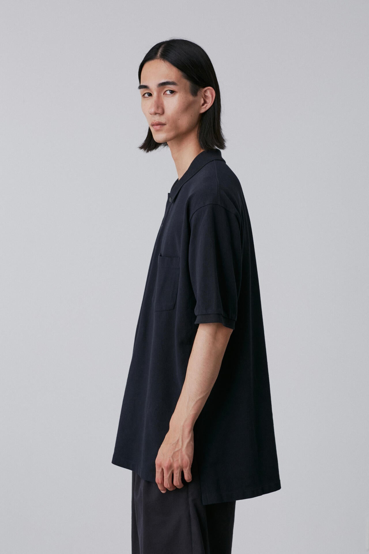Ｙ / ORGANIC COTTON KANOKO POLO