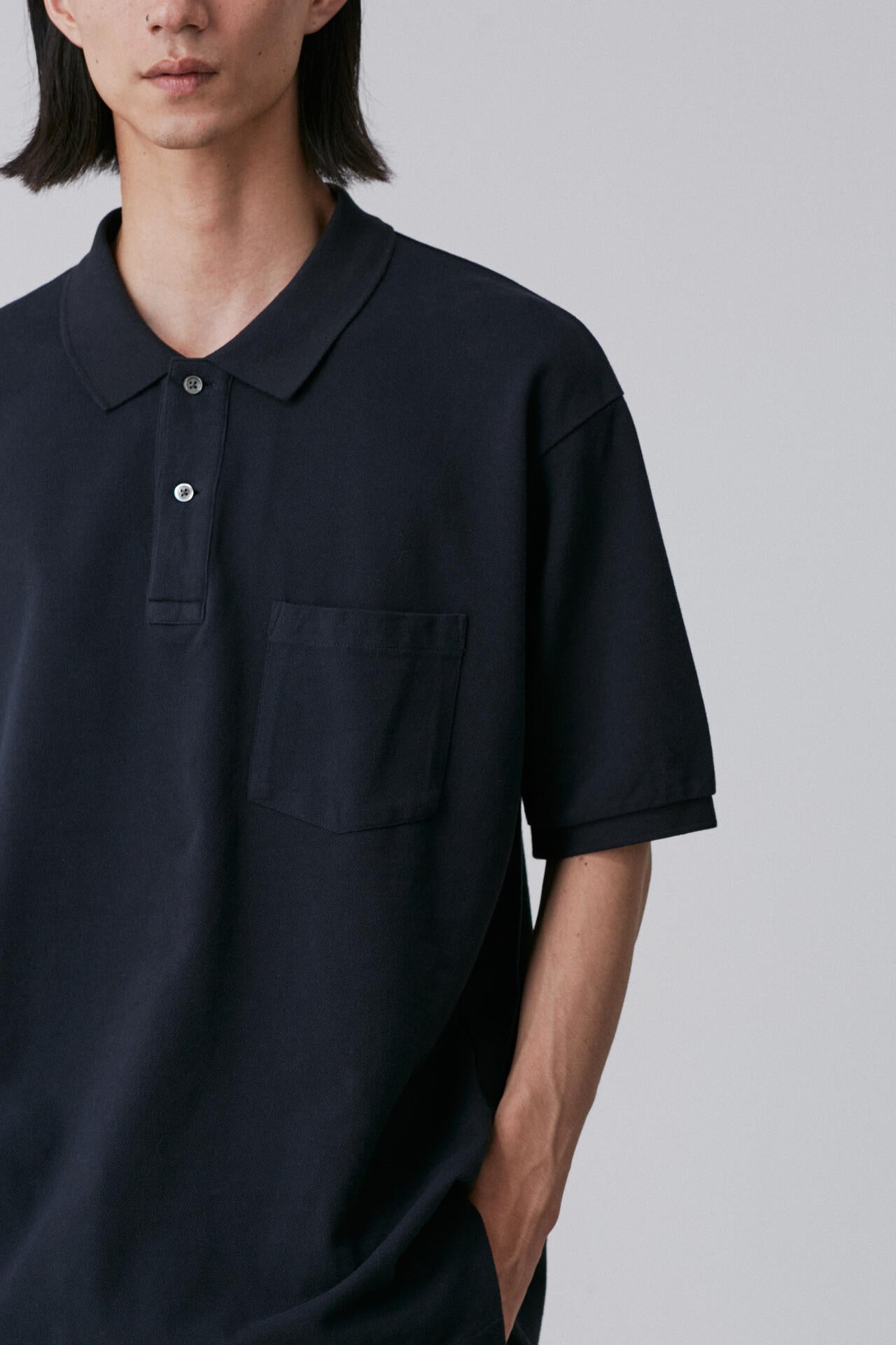 Ｙ / ORGANIC COTTON KANOKO POLO
