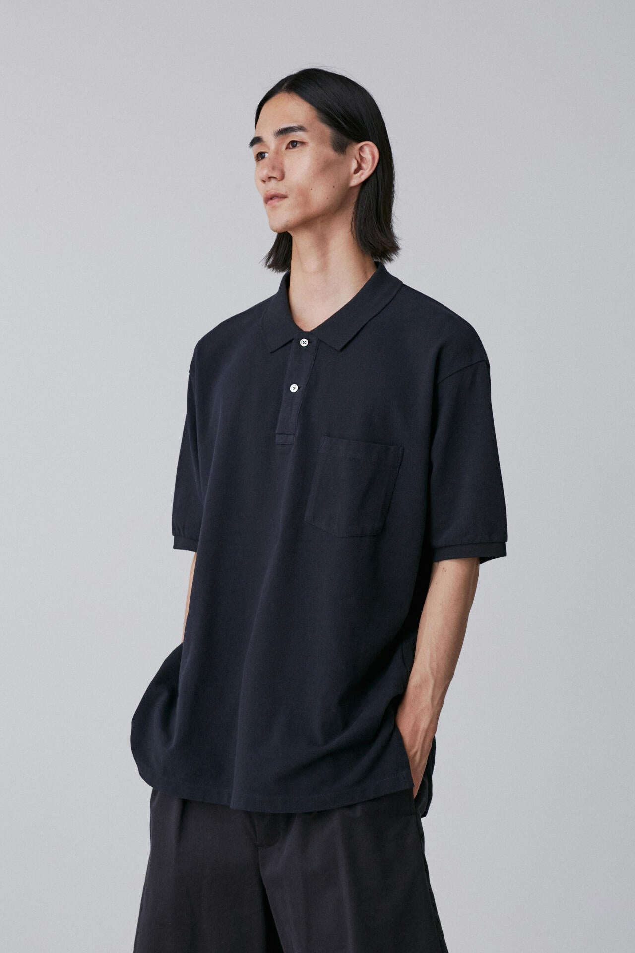 Ｙ / ORGANIC COTTON KANOKO POLO