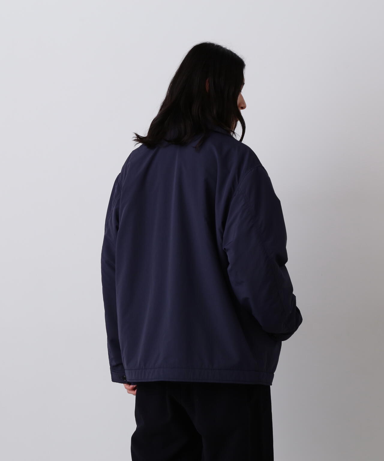 Ｙ / RECYCLE NYLON MIX TAFFETA / RECYCLE POLYESTER FLEECE COAT