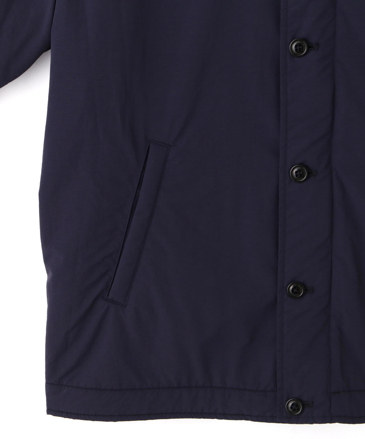 Ｙ / RECYCLE NYLON MIX TAFFETA / RECYCLE POLYESTER FLEECE COAT