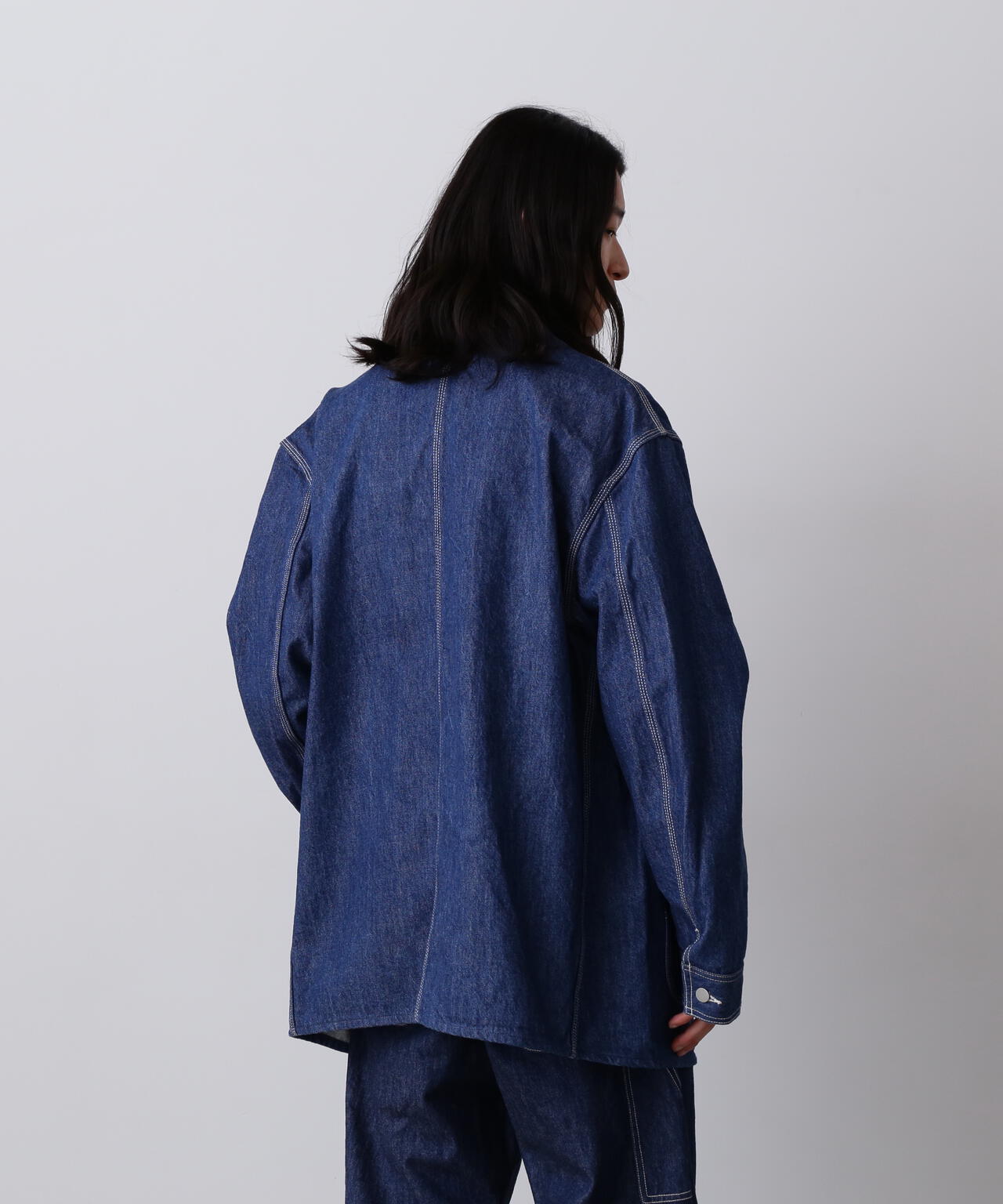Ｙ / 13oz ORGANIC COTTON DENIM COVERALL JACKET