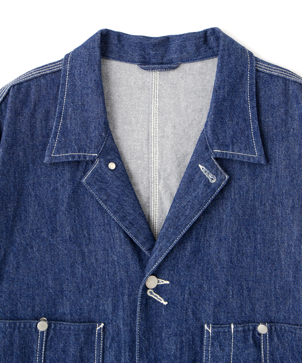Ｙ / 13oz ORGANIC COTTON DENIM COVERALL JACKET