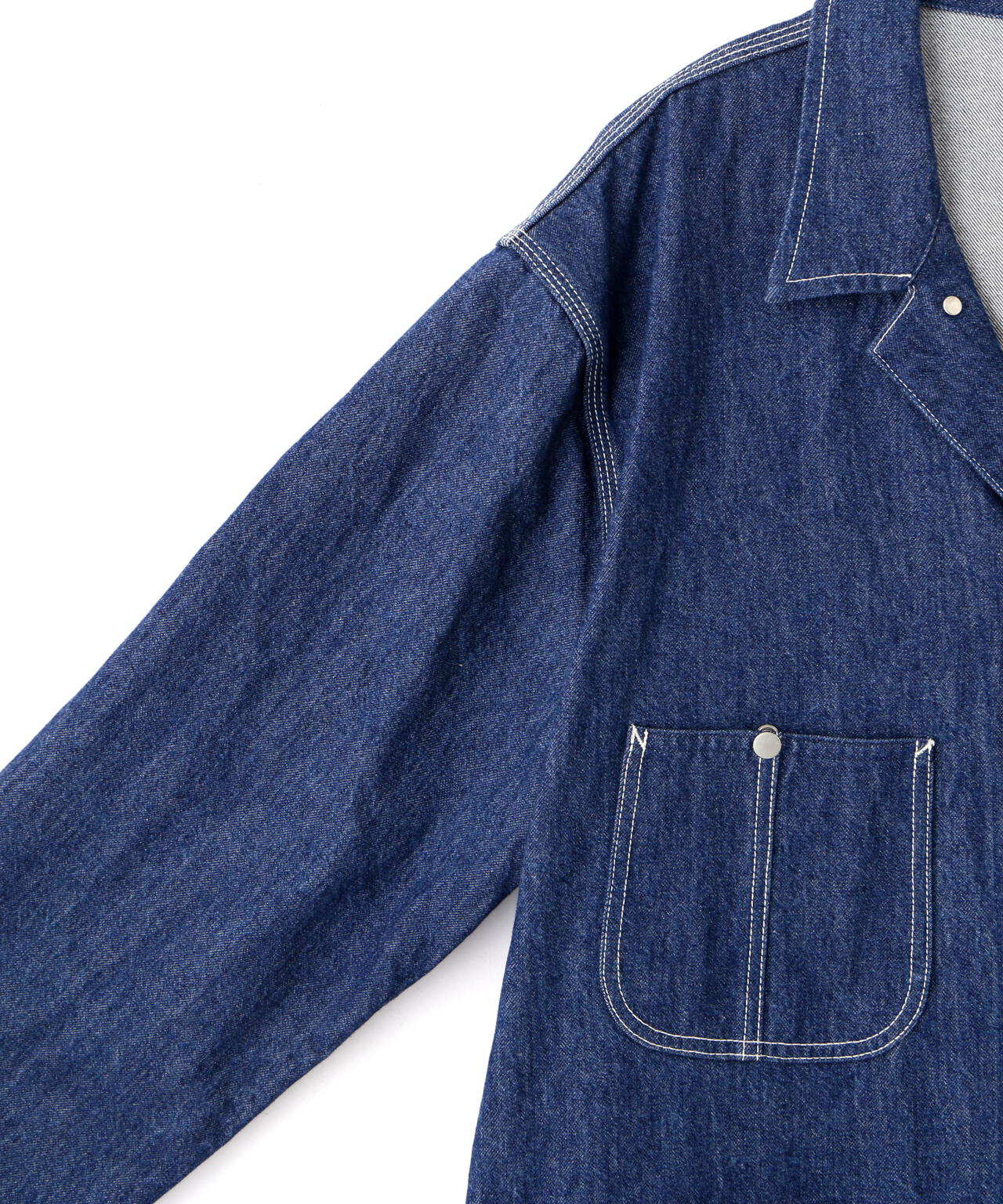 Ｙ / 13oz ORGANIC COTTON DENIM COVERALL JACKET