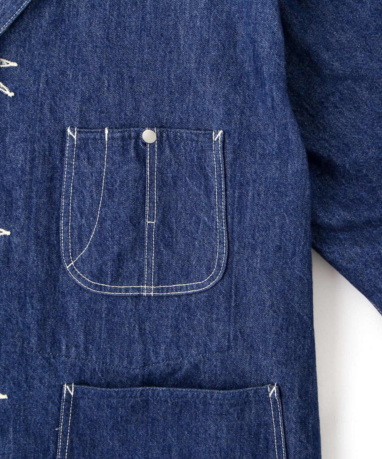 Ｙ / 13oz ORGANIC COTTON DENIM COVERALL JACKET