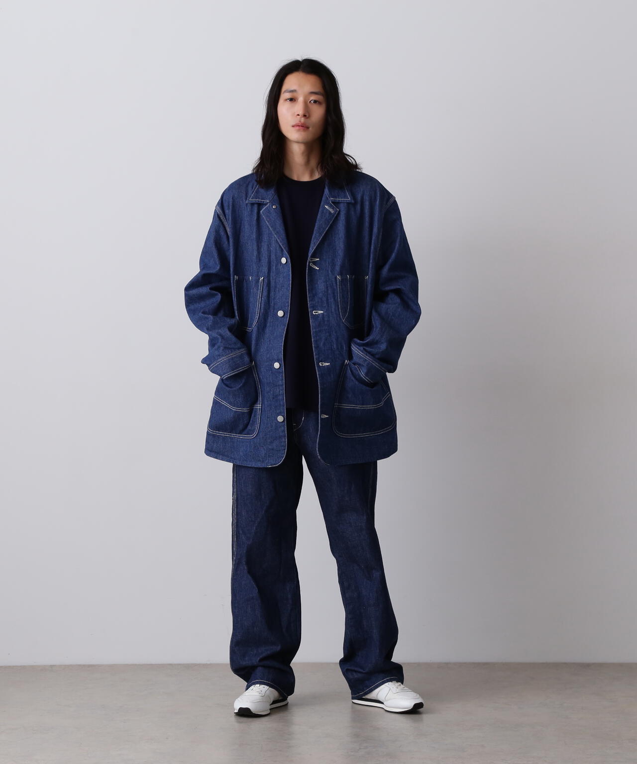 Ｙ / 13oz ORGANIC COTTON DENIM COVERALL JACKET