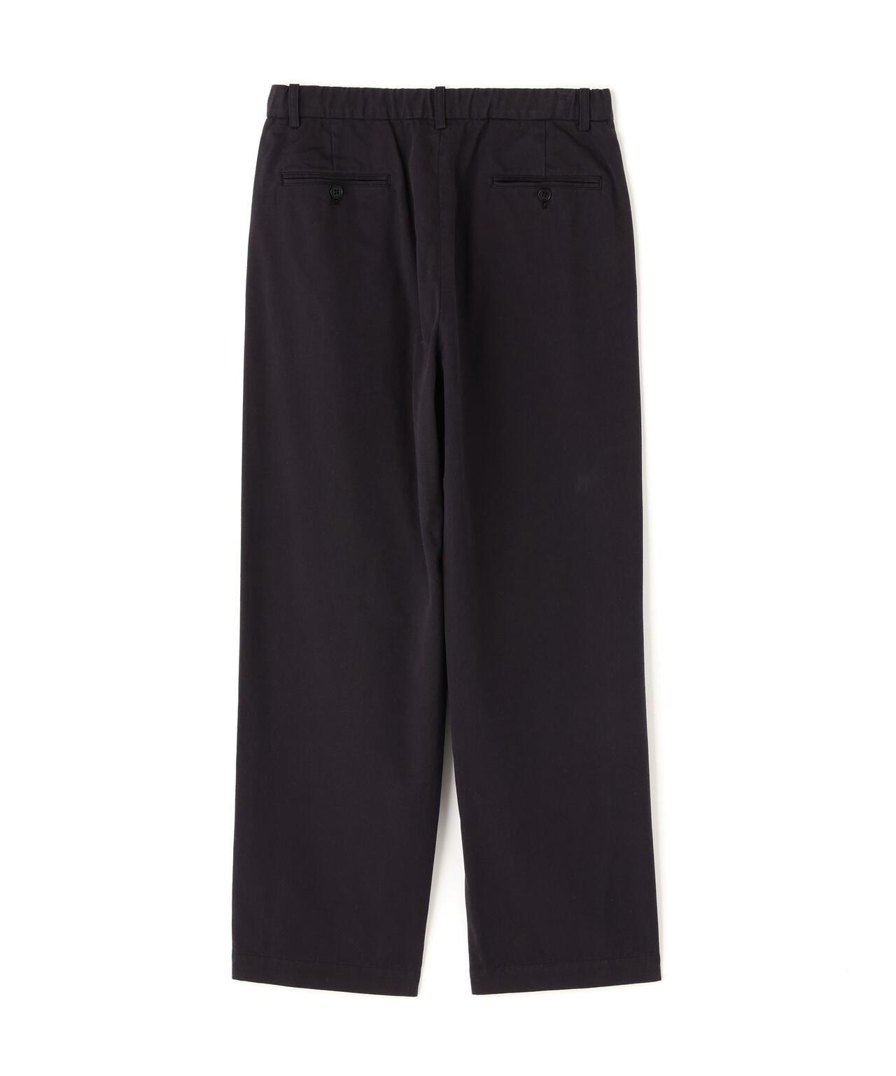 Ｙ / ORGANIC COTTON TENCEL CHINO TROUSERS