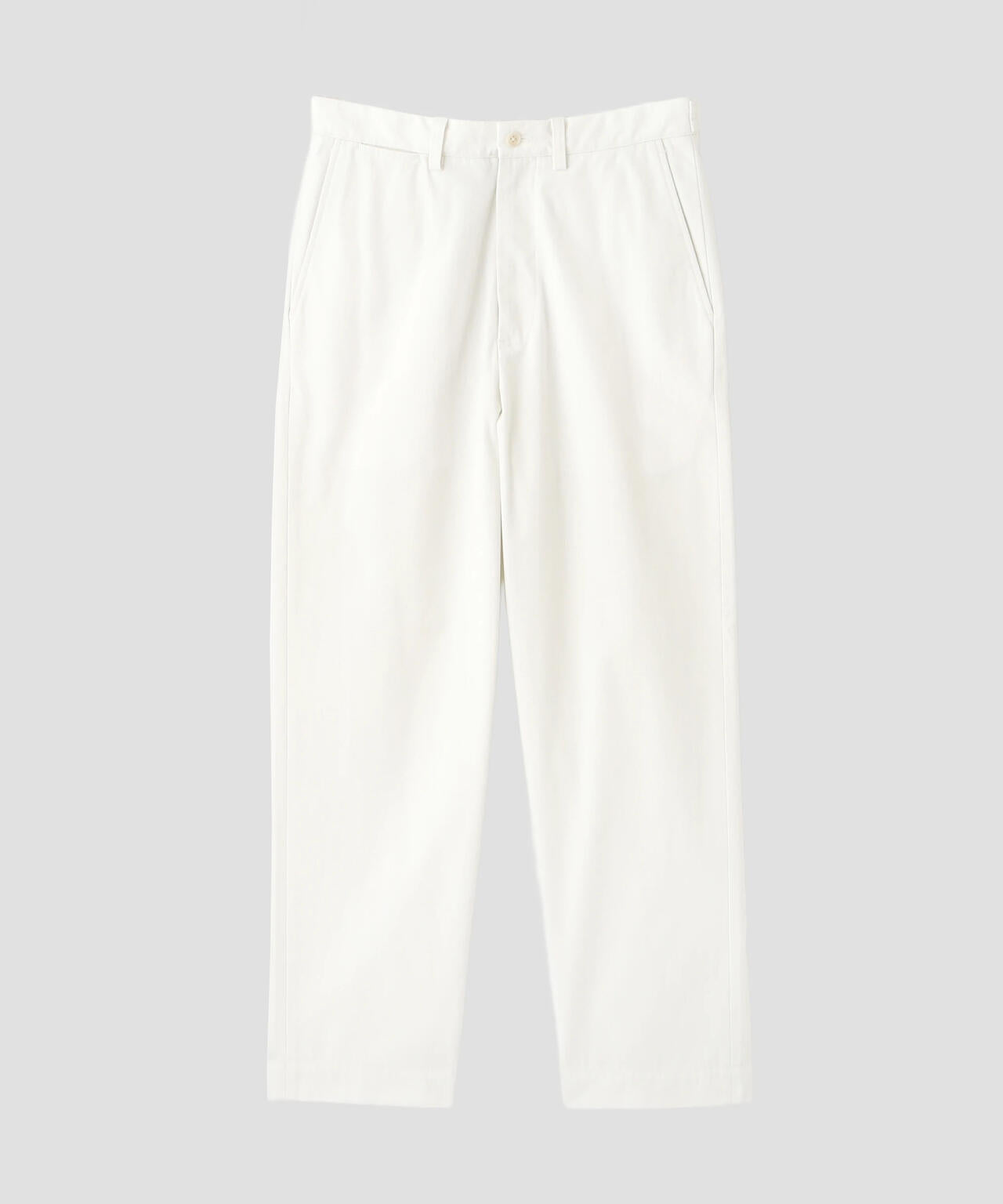 Ｙ / ORGANIC COTTON / RECYCLE POLYESTER TWILL ADJUSTER  TROUSERS