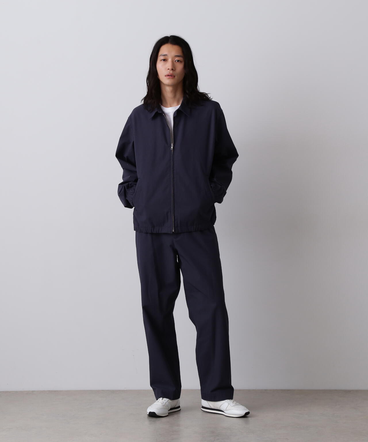 Ｙ / ORGANIC COTTON / RECYCLE POLYESTER TWILL ADJUSTER  TROUSERS
