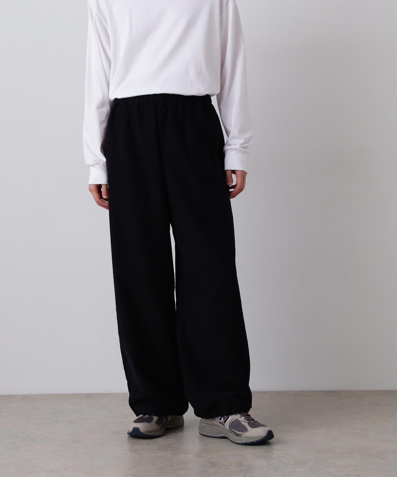 Ｙ / ORGANIC COTTON SOFT MOLESKIN EASY TROUSERS