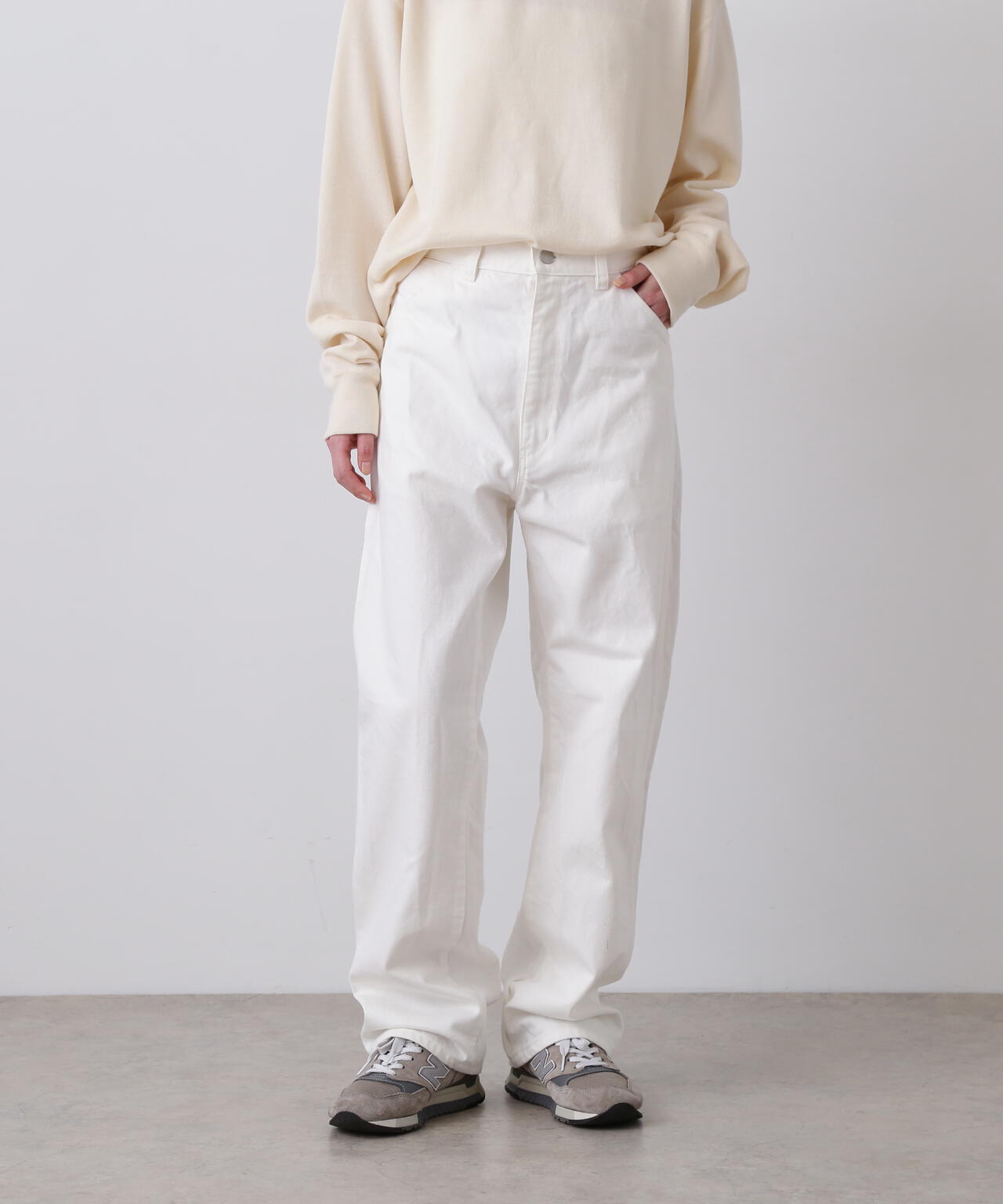 Ｙ / 13oz ORGANIC COTTON DENIM PAINTER PANTS