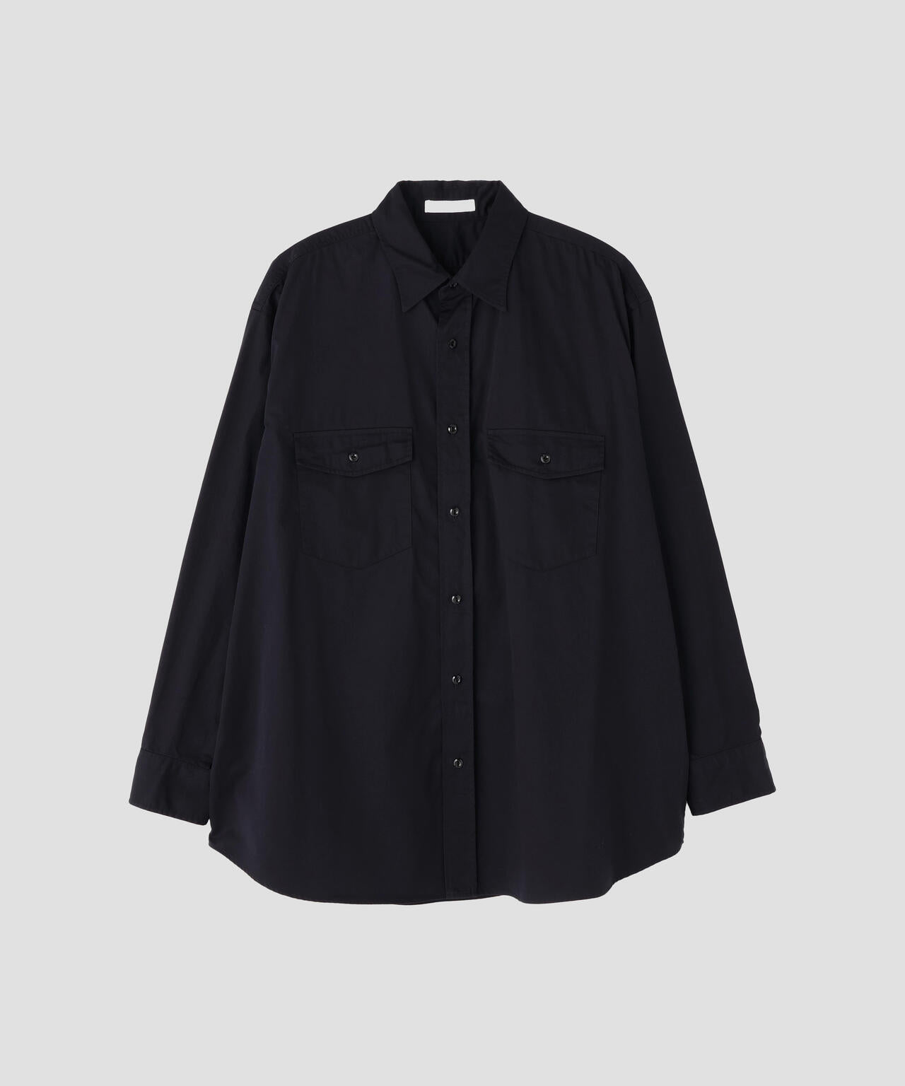 Ｙ / ORGANIC COTTON HIGH DENSITY SATIN SHIRT