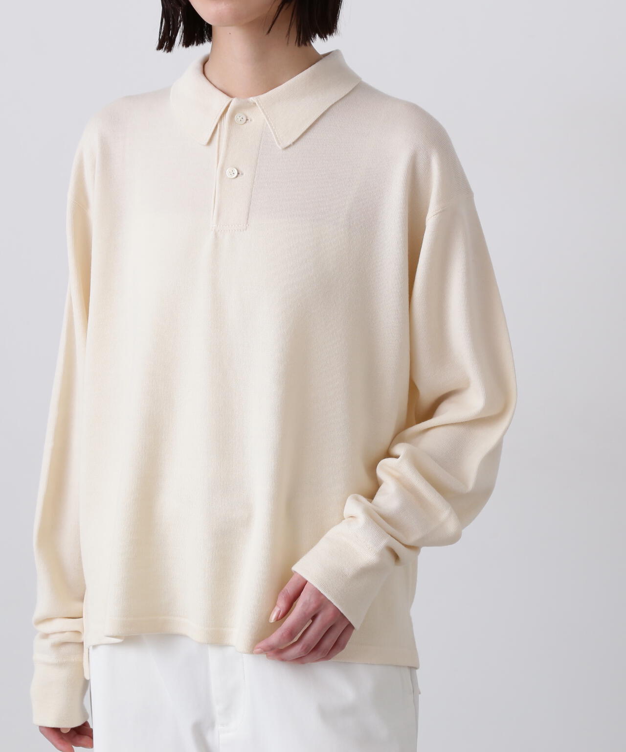 Ｙ / NONMULESING WOOL KN POLO