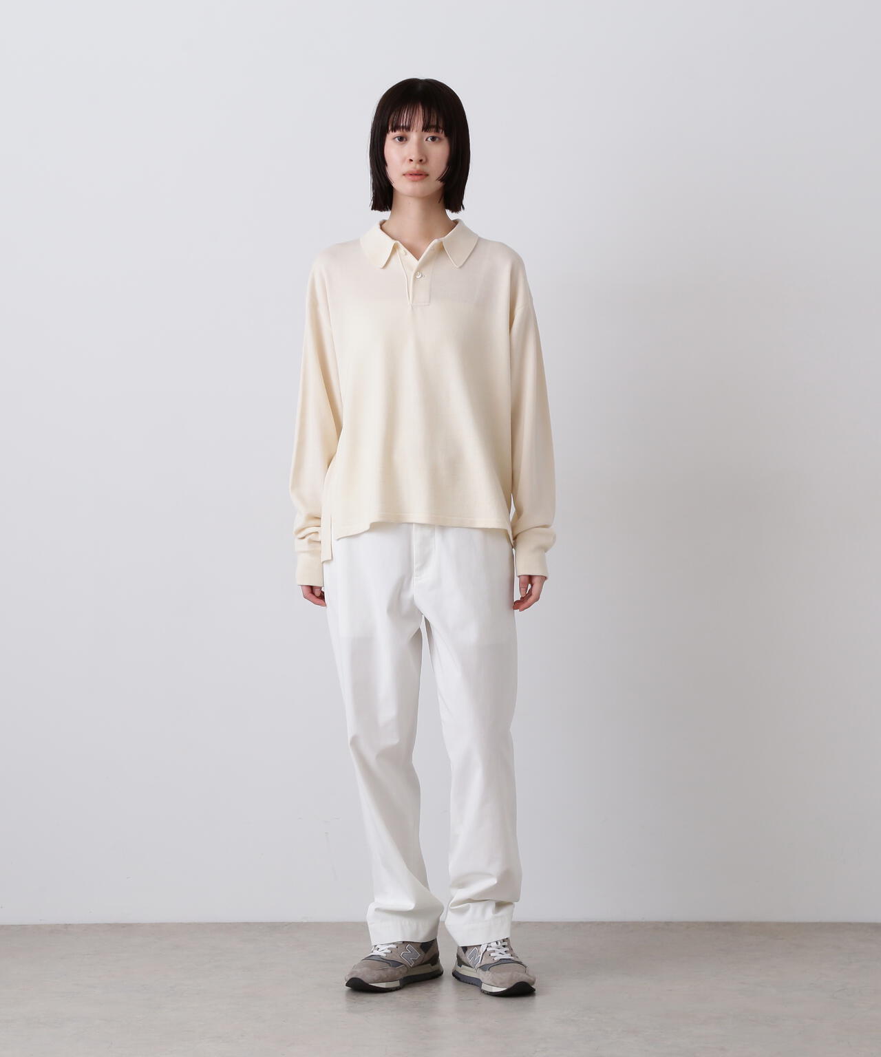 Ｙ / NONMULESING WOOL KN POLO