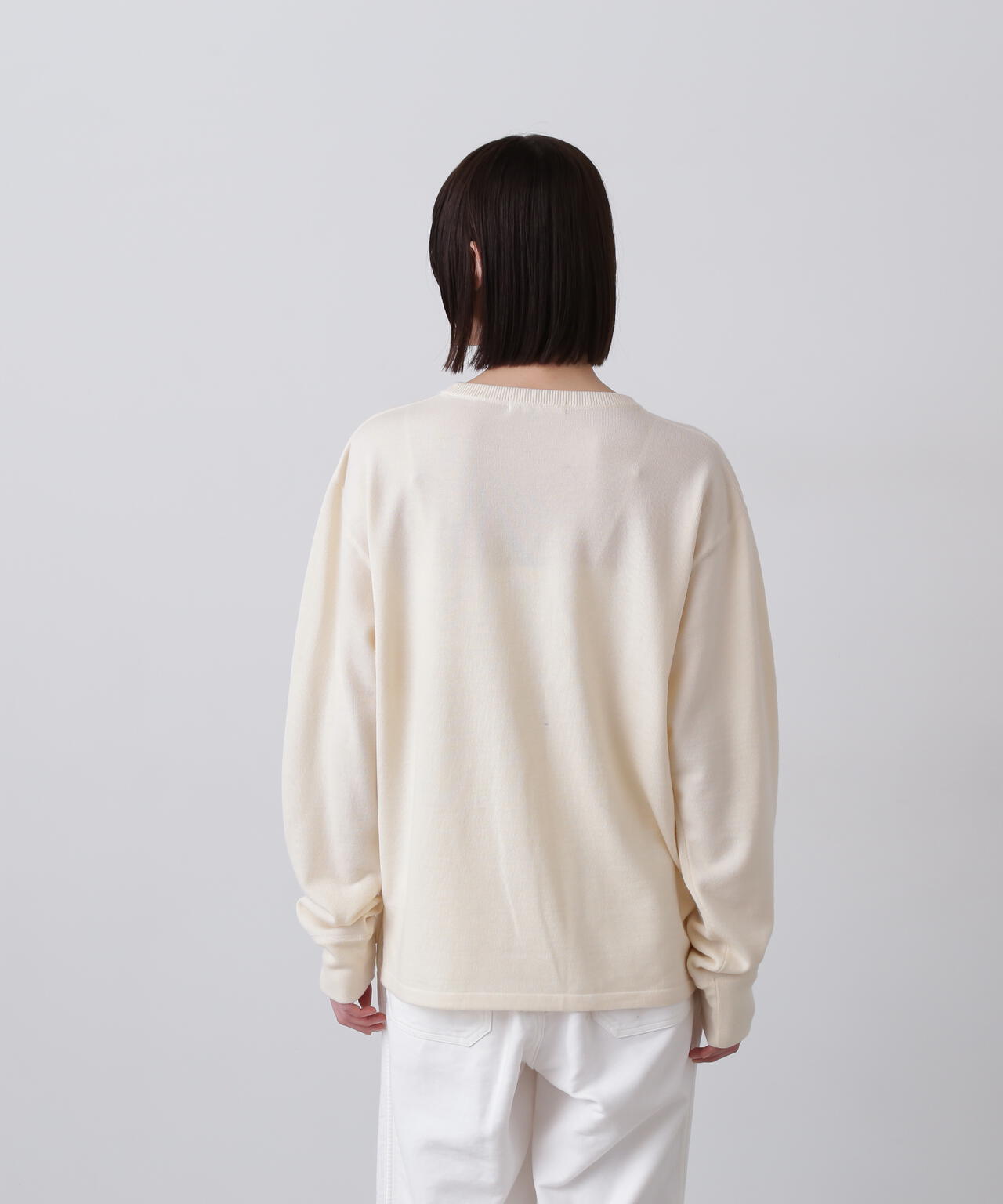 Ｙ / NONMULESING WOOL KN PULL OVER