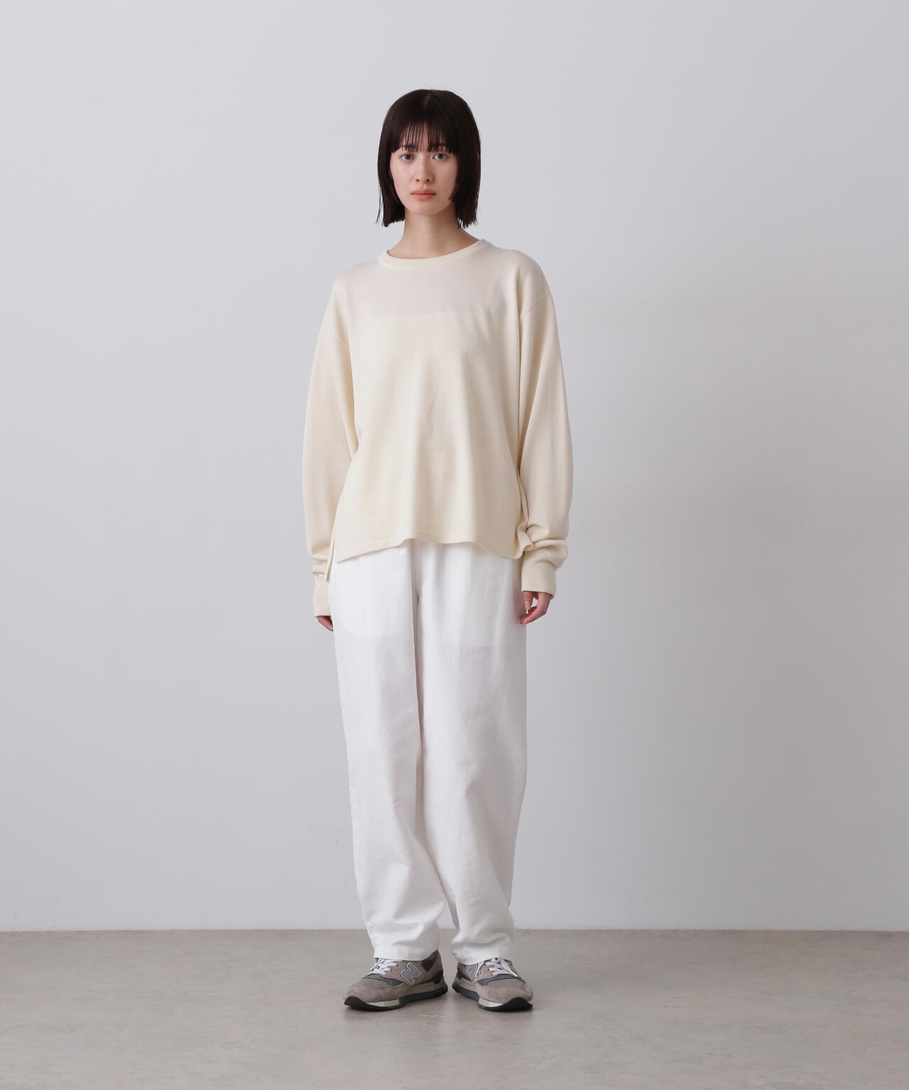 Ｙ / NONMULESING WOOL KN PULL OVER