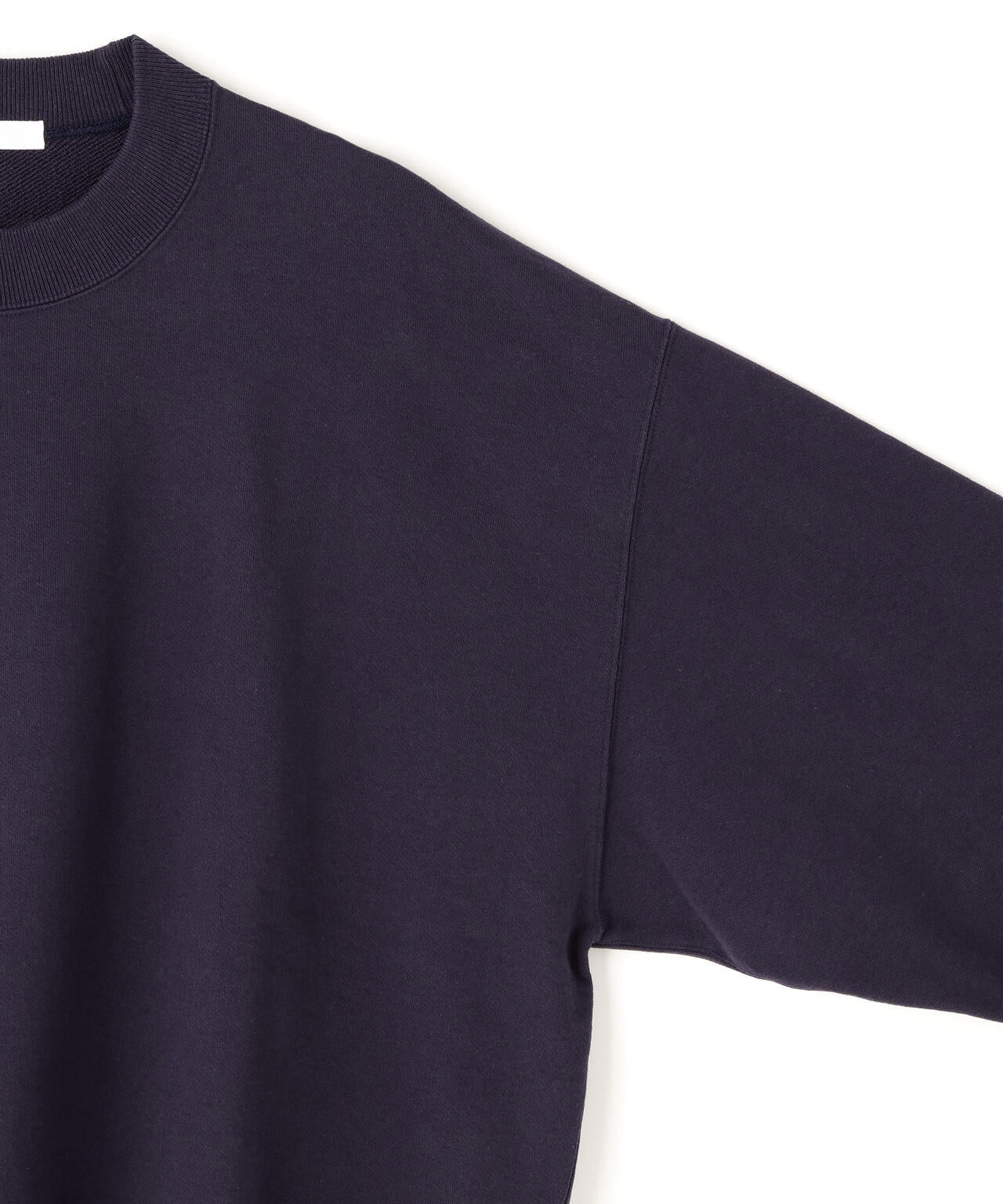 Ｙ / ORGANIC COTTON BLEND HEAVY WEIGHT FLEECE CREW NECK