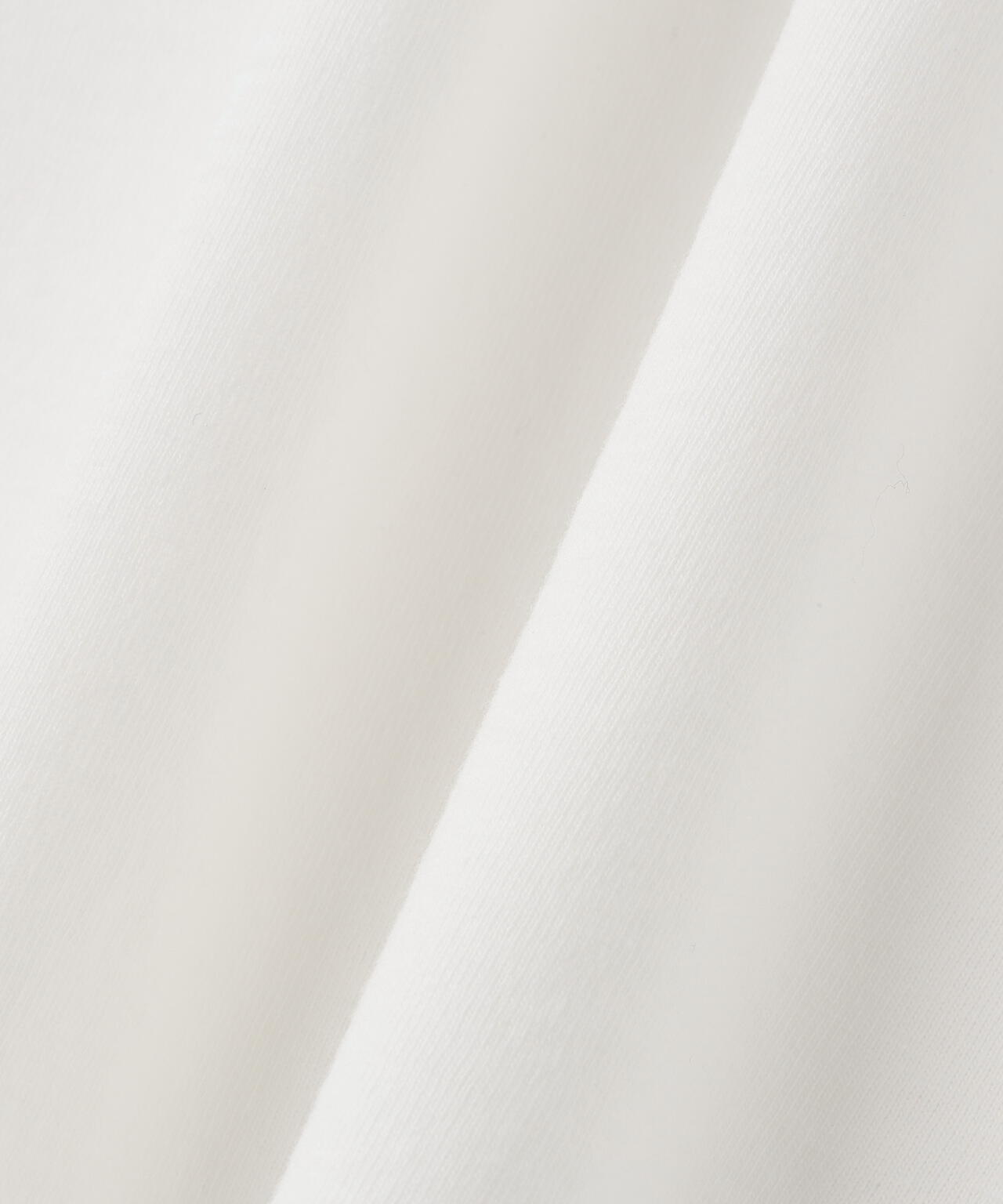 Ｙ / ORGANIC COTTON JERSEY MOCK NECK SHORT SLEEVE T‐SHIRT