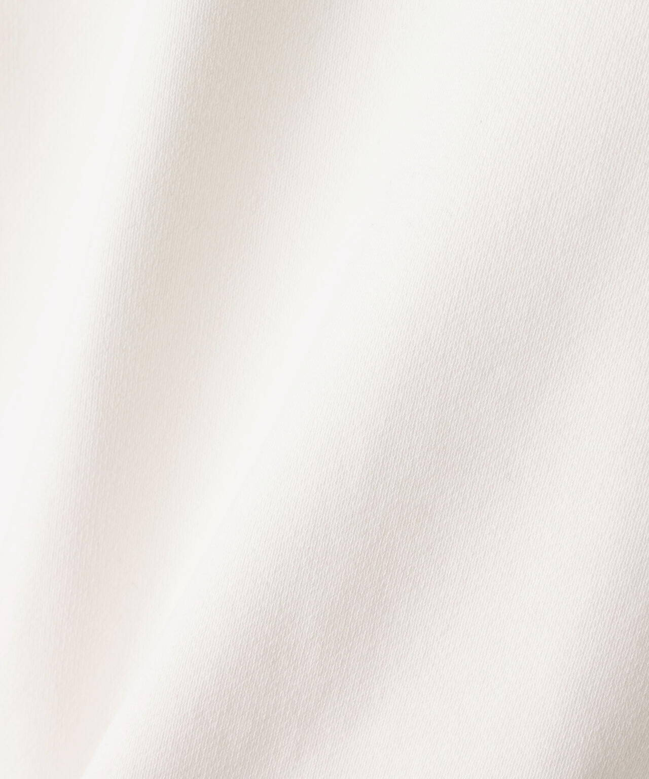Ｙ / ORGANIC COTTON BLEND HEAVY WEIGHT FLEECE HALF ZIP