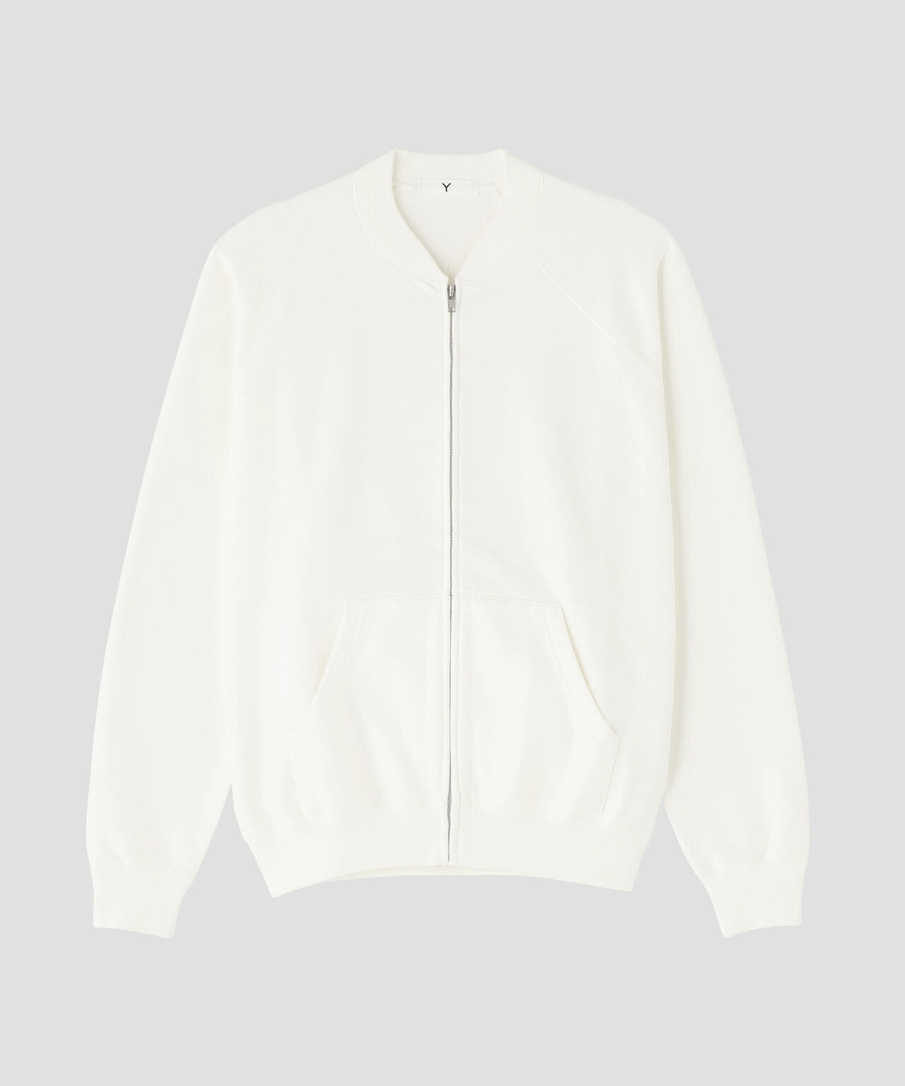 Ｙ / ORGANIC COTTON HEAVY WEIGHT FLEECE ZIP UP BLOUSON