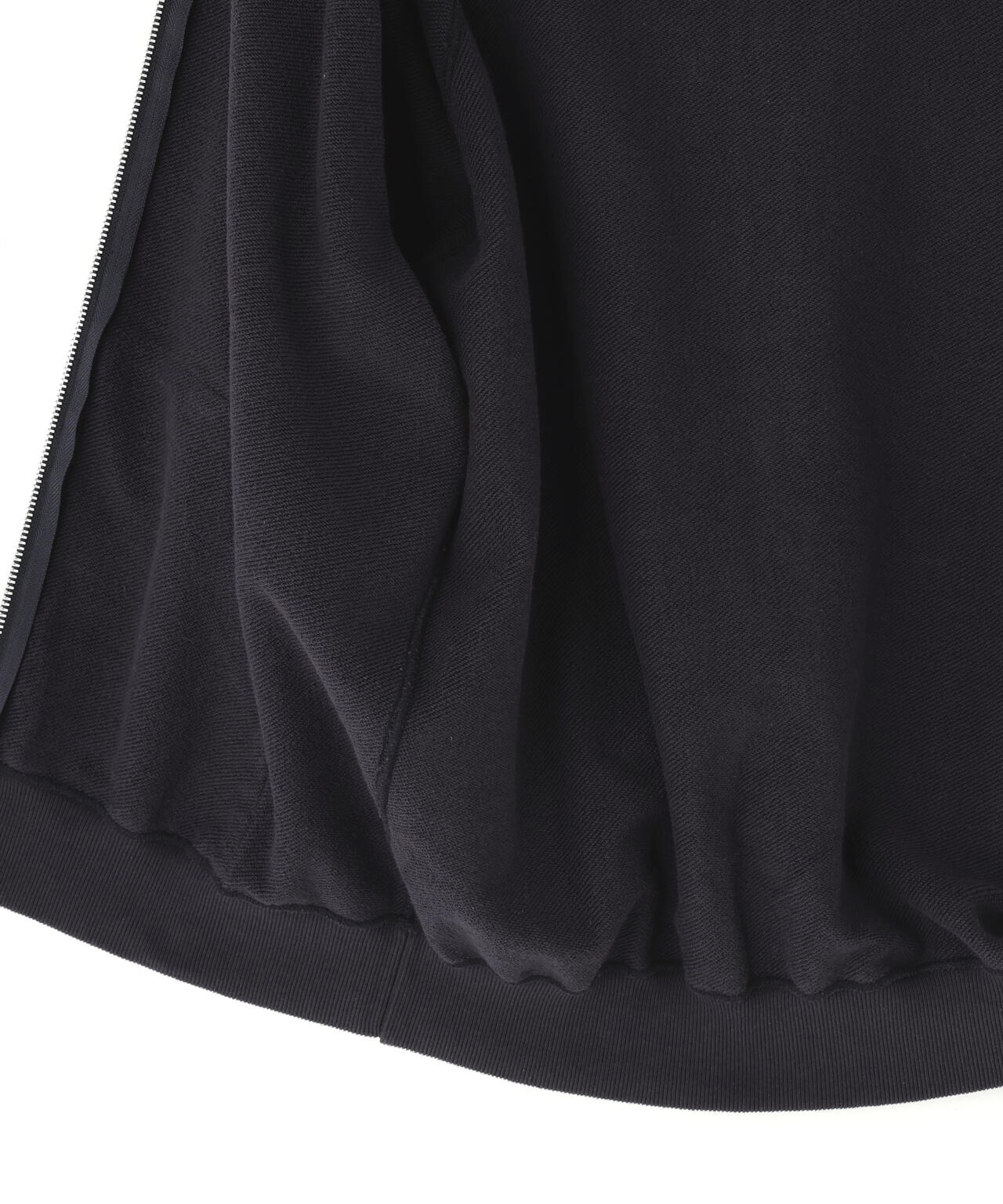 Ｙ / ORGANIC COTTON HEAVY WEIGHT FLEECE ZIP UP BLOUSON