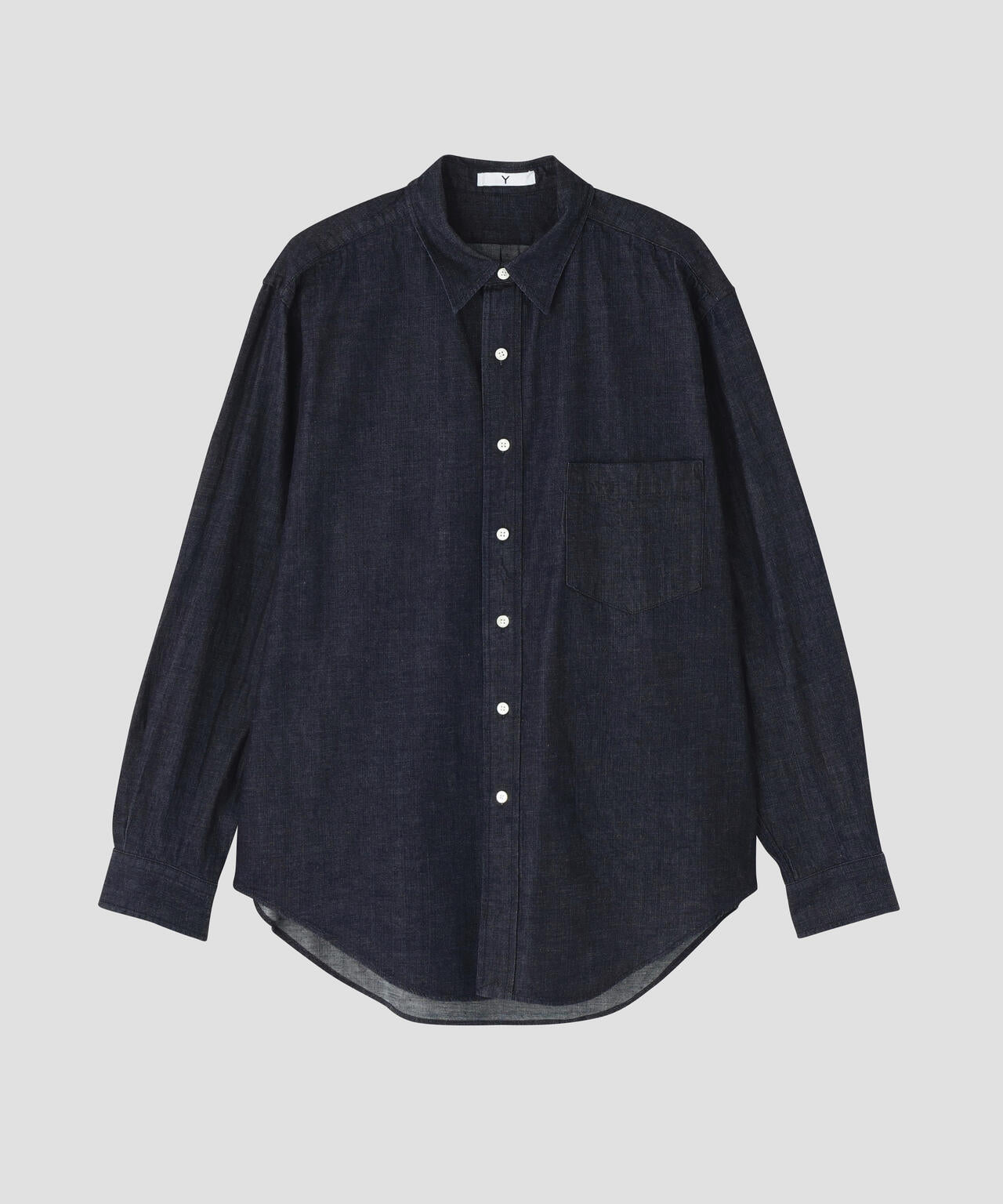 Ｙ / ORGANIC COTTON LIGHT DENIM SHIRT