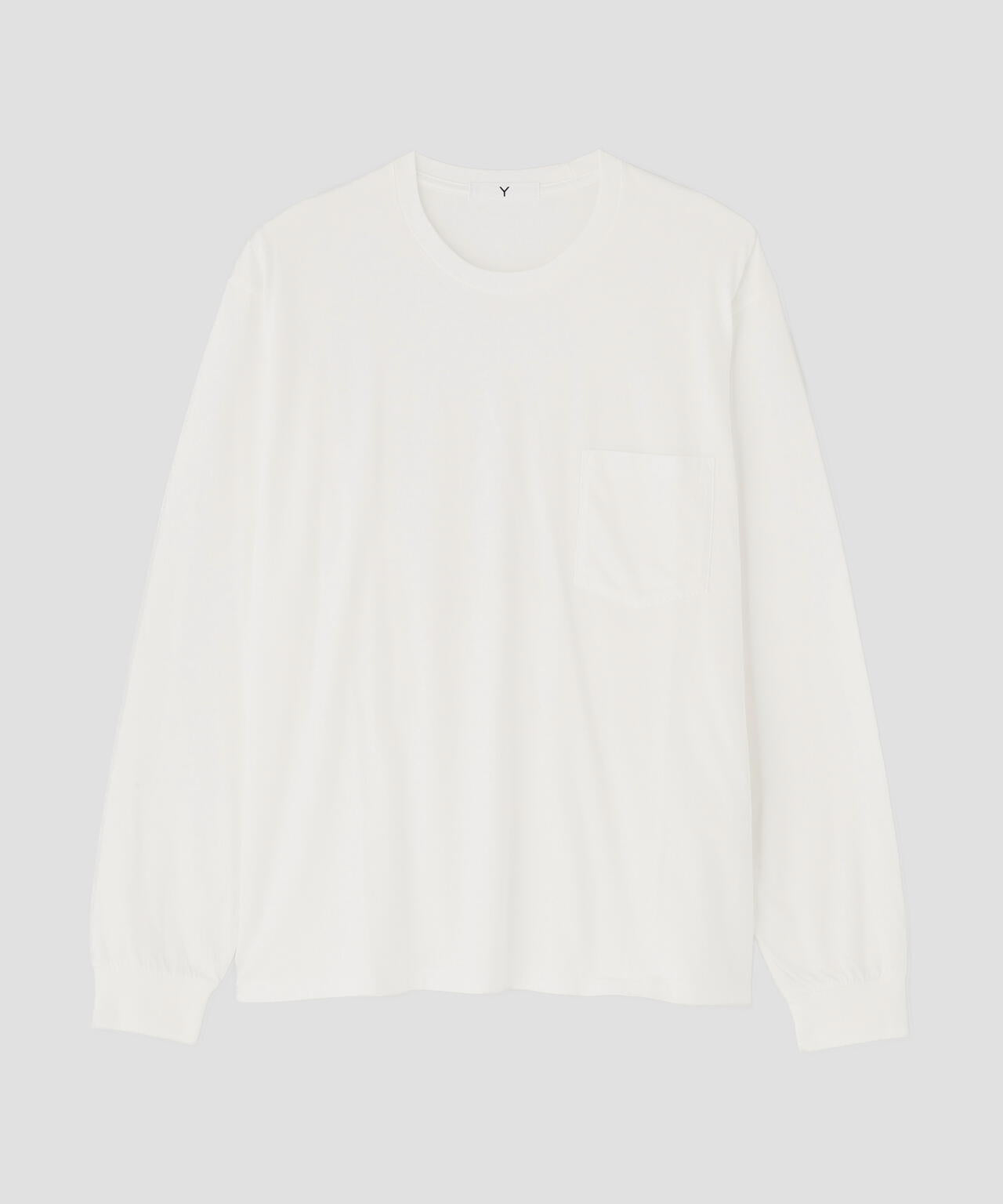 Ｙ / SOFT ORGANIC COTTON JERSEY LONG SLEEVE T-SHIRT