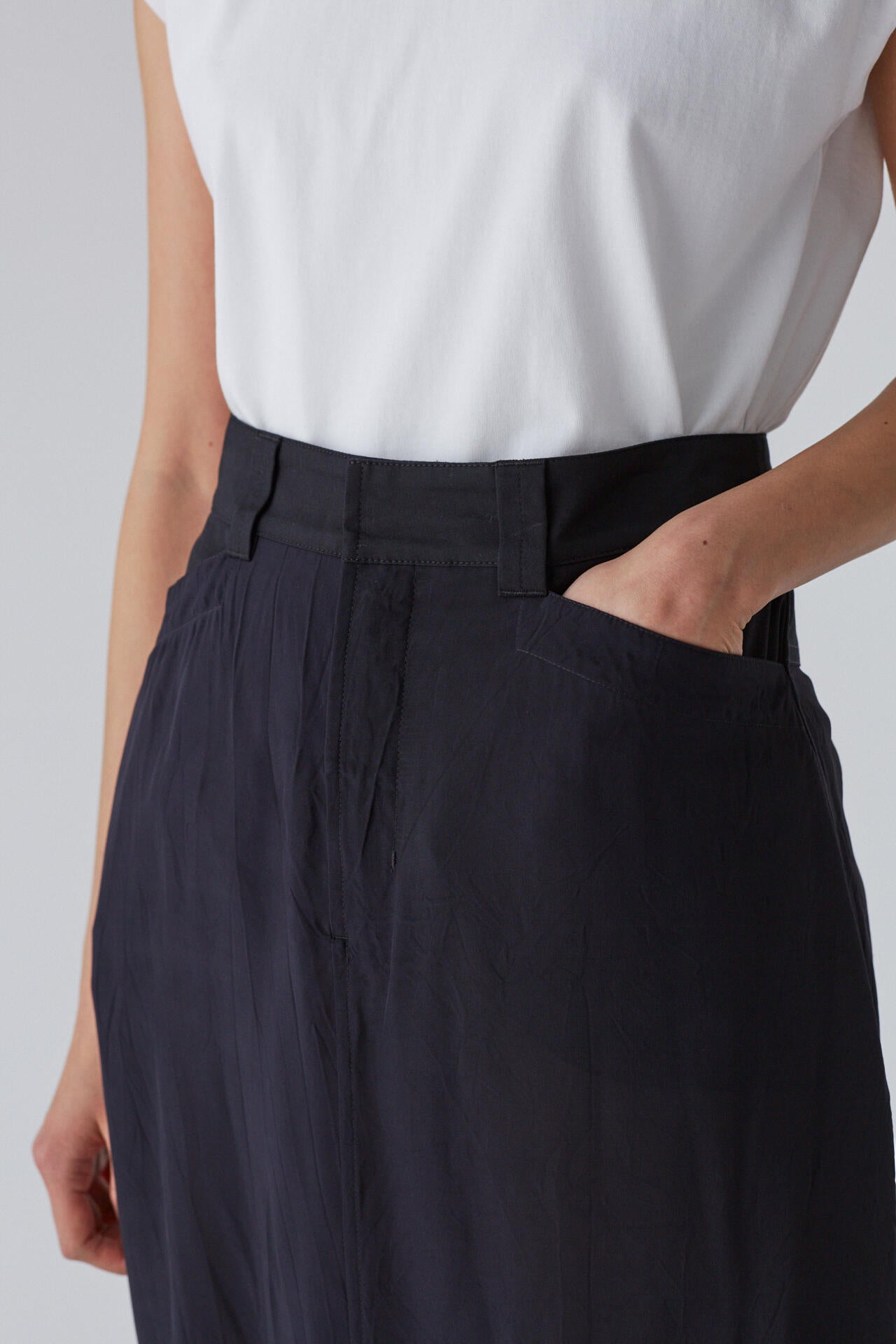 LEMAIRE / TWISTED HEM SKIRT