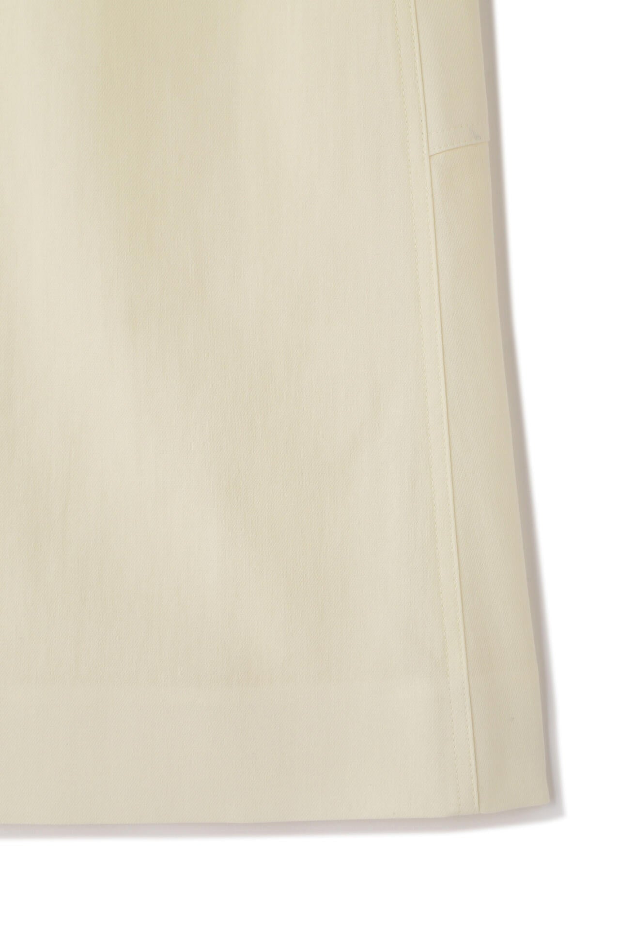 STUDIO NICHOLSON / DRY COTTON NYLON TAILORED PATCH POCKET SKIRT