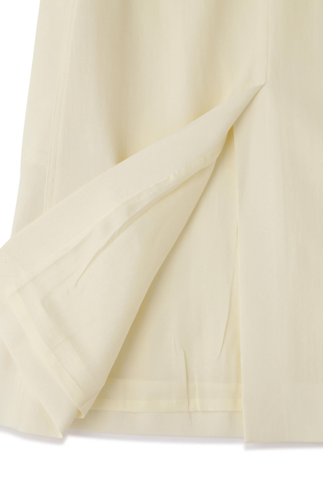 STUDIO NICHOLSON / DRY COTTON NYLON TAILORED PATCH POCKET SKIRT