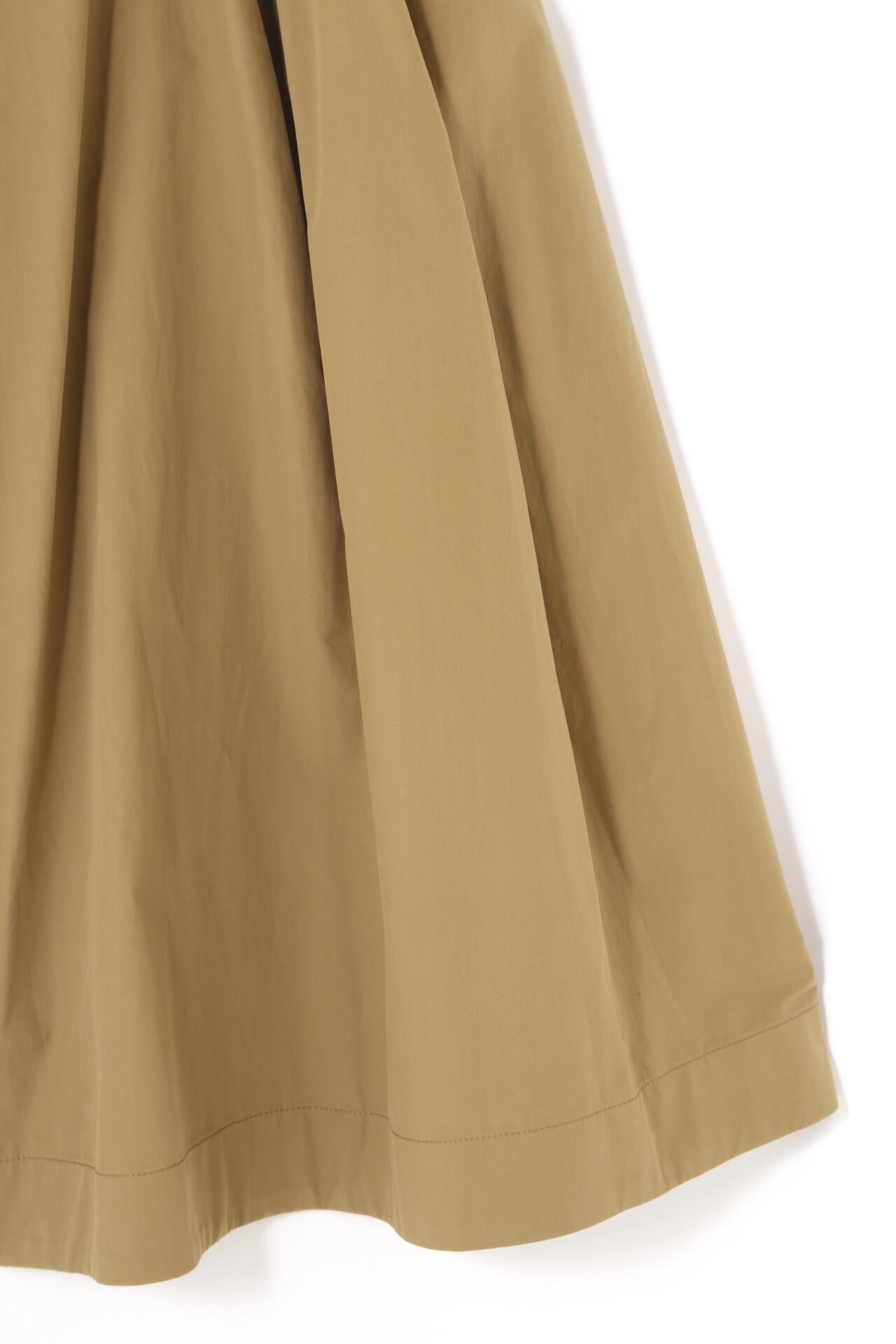 STUDIO NICHOLSON / POWDER COTTON BELTED WIDE LEG PANT