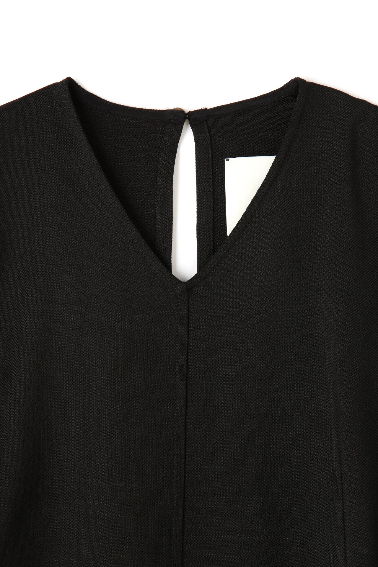 STUDIO NICHOLSON / BASKET WEAVE TAILRNG SLEEVELESS V NECK TOP
