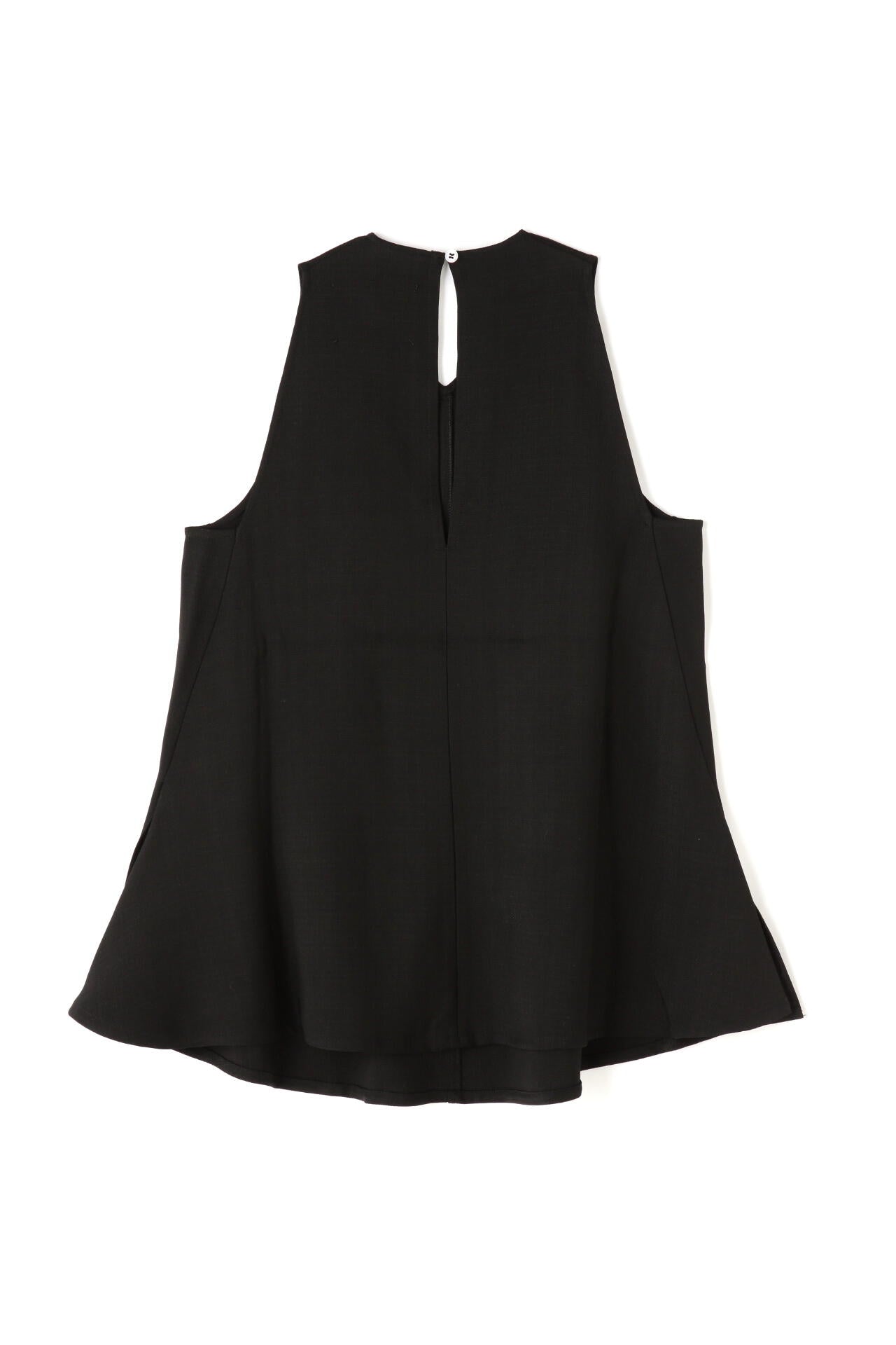 STUDIO NICHOLSON / BASKET WEAVE TAILRNG SLEEVELESS V NECK TOP