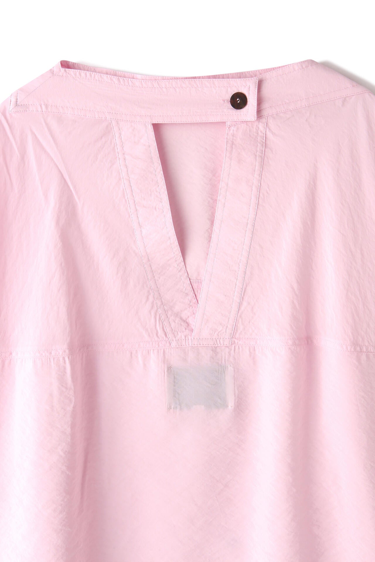 STUDIO NICHOLSON / TEXTURED VISCOSE SHORT SLEEVE TOP