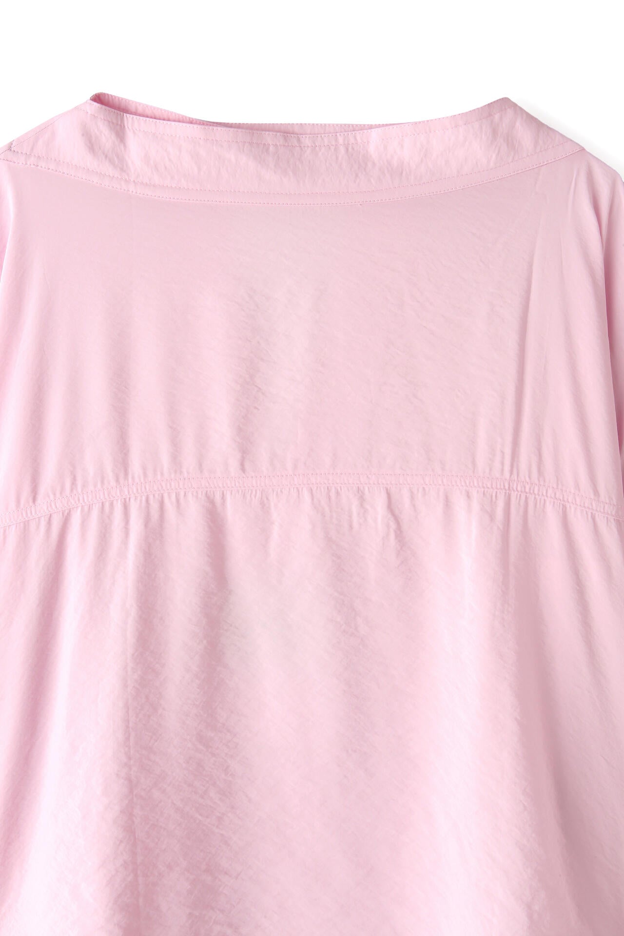 STUDIO NICHOLSON / TEXTURED VISCOSE SHORT SLEEVE TOP