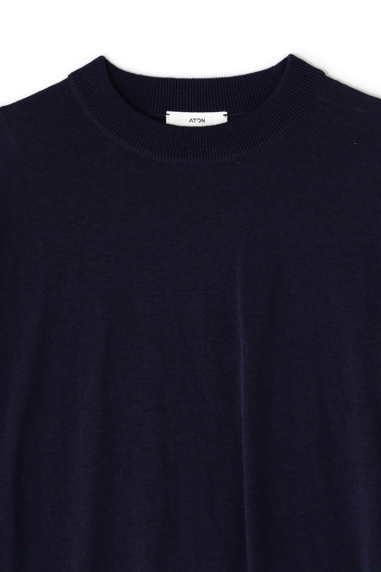 ATON / RECYCLED FRESCA CREWNECK SEWATER