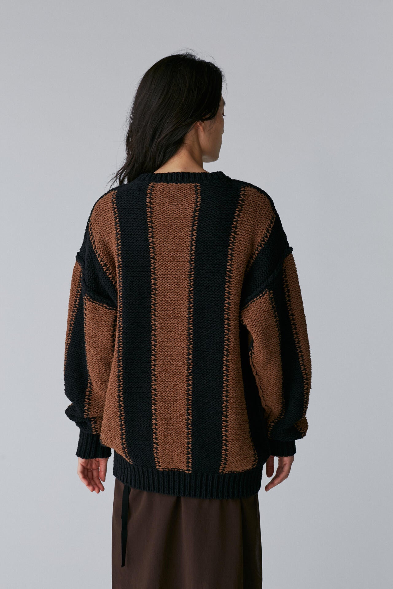 Cristaseya / FETTUCCIA STRIPED SWEATER