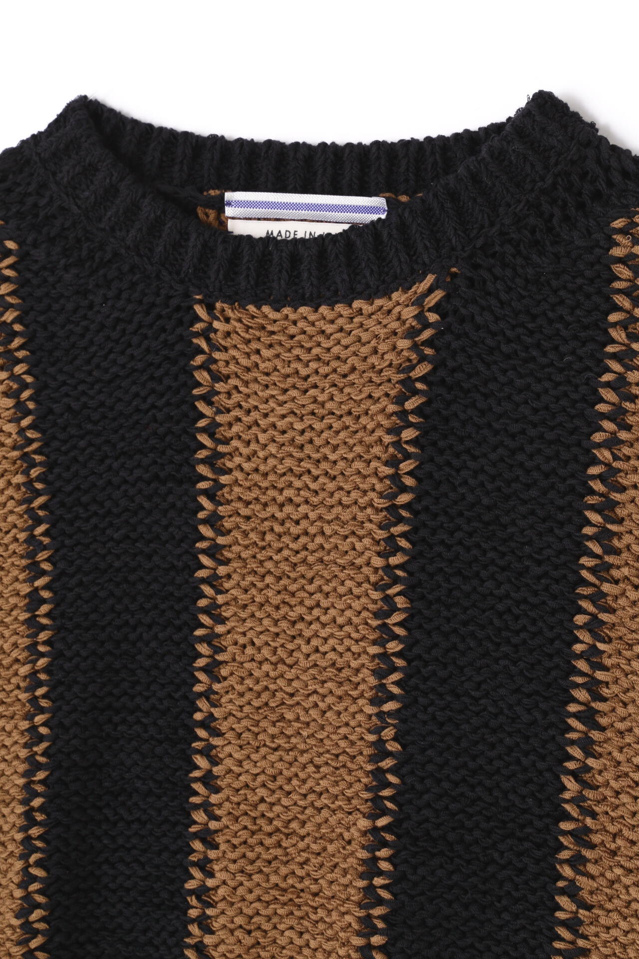 Cristaseya / FETTUCCIA STRIPED SWEATER