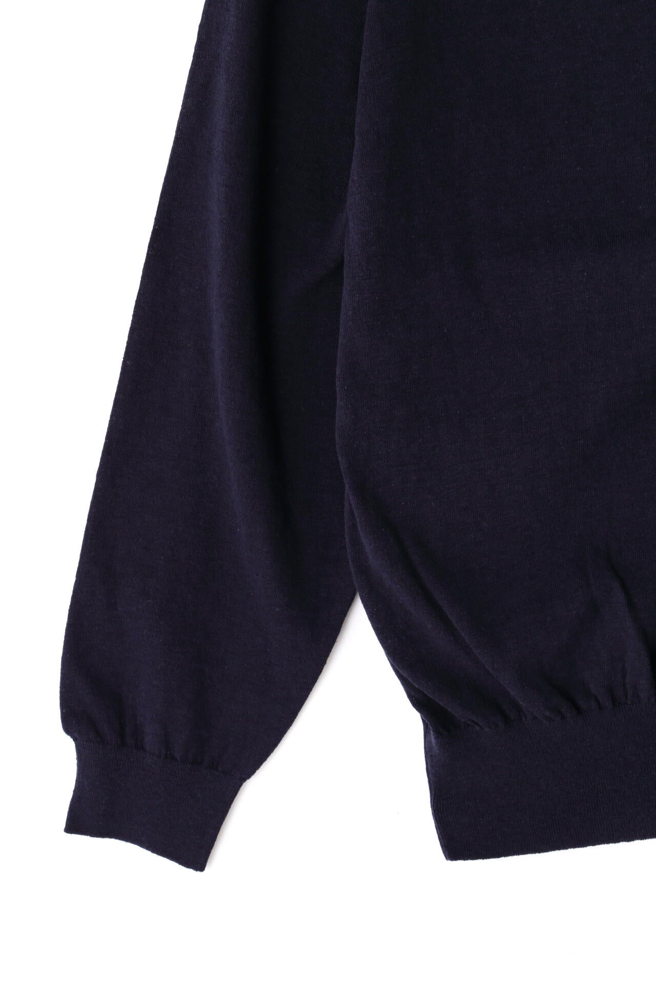 ATON / RECYCLED FRESCA V-NECK CARDIGAN